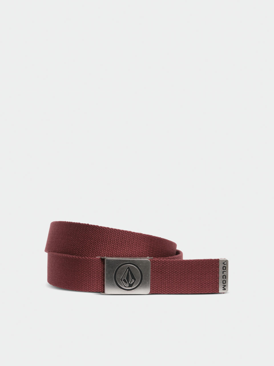 Volcom Belt Circle Web (merlot)