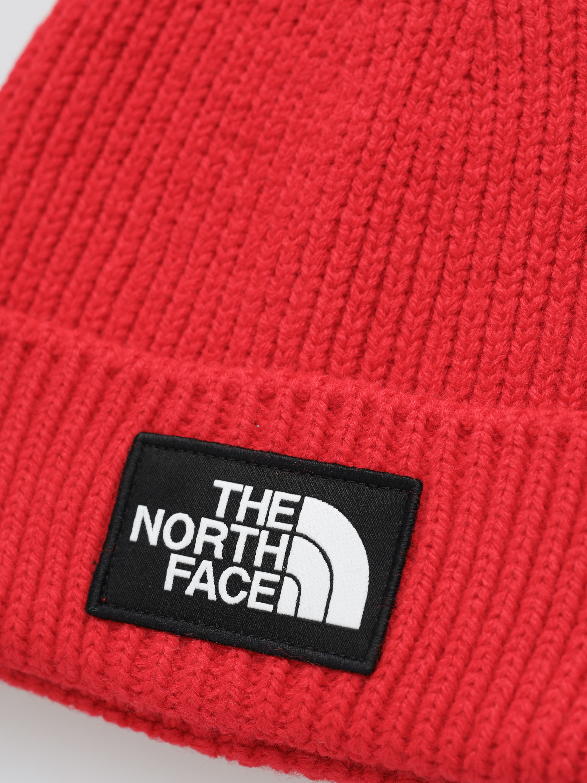The North Face Tnf Logo Box Beanie (tnf red)