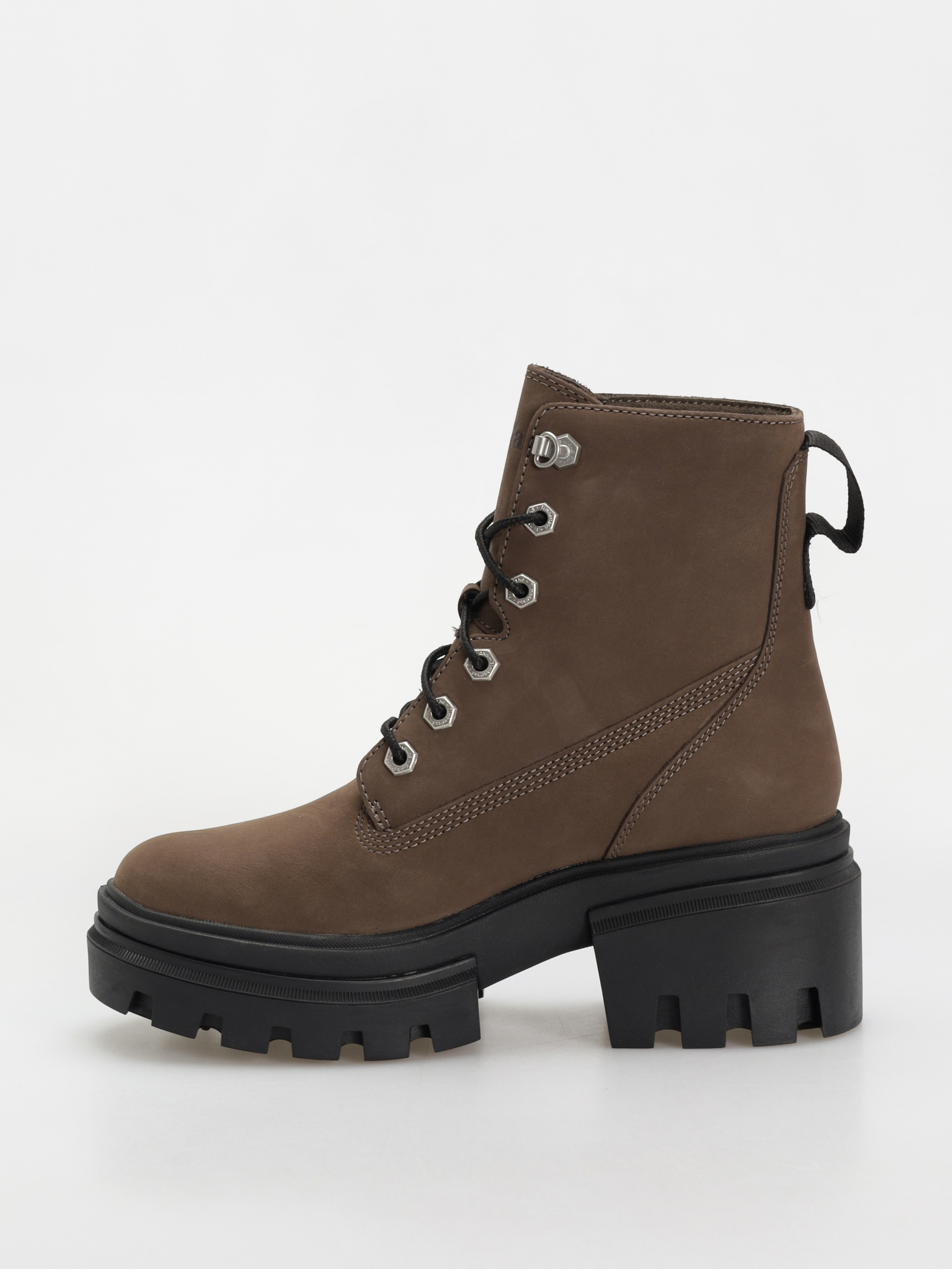 Timberland Everleigh Mid Lace Up Wmn Winterschuhe (medium brown nubuck)