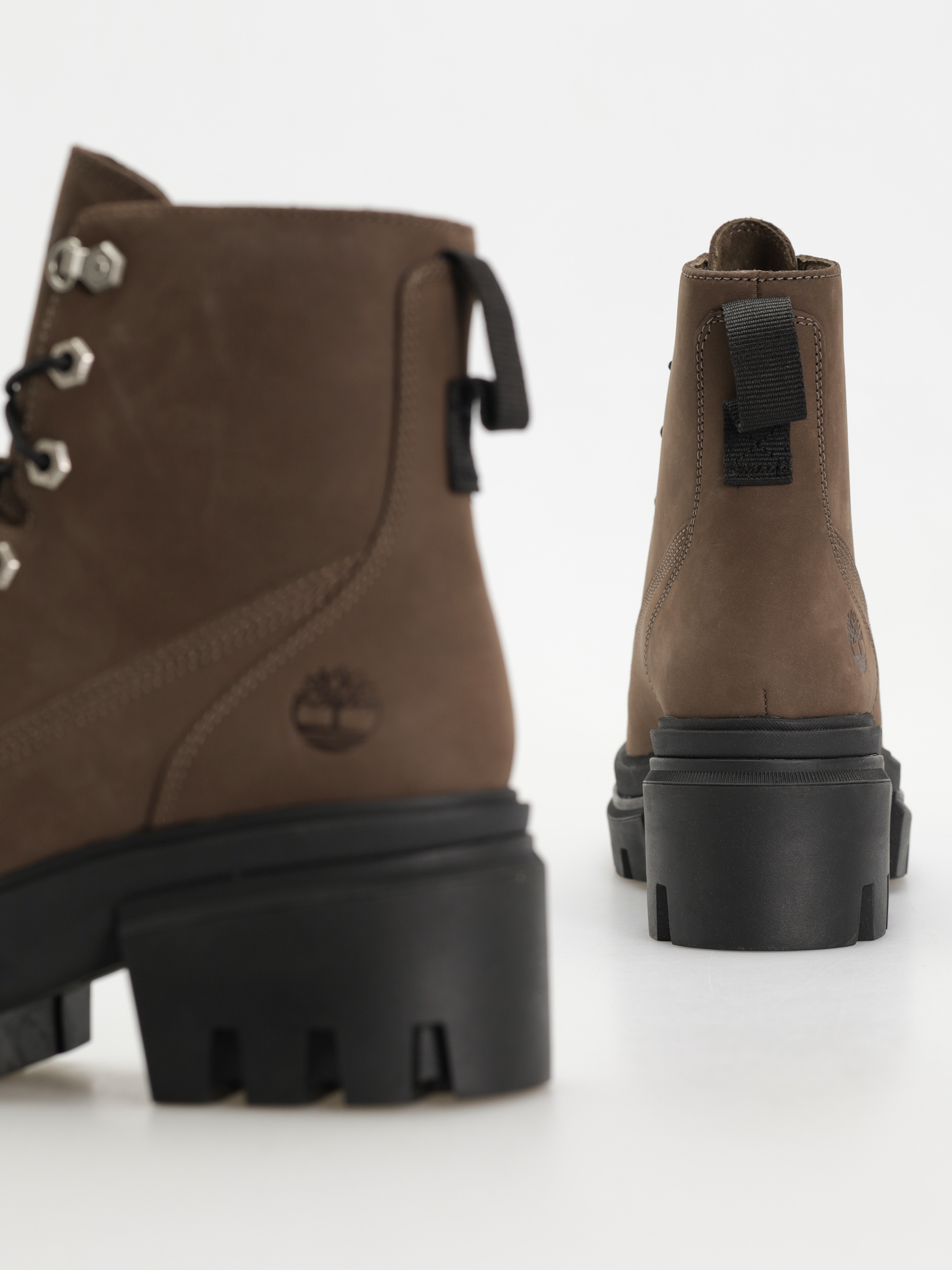 Timberland Everleigh Mid Lace Up Wmn Winterschuhe (medium brown nubuck)