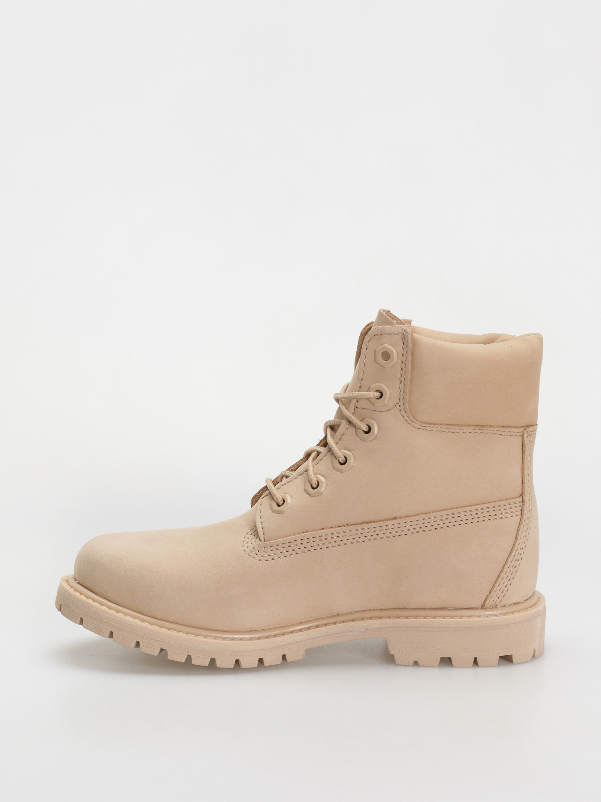 Timberland Premium 6 Inch Lace Up Waterproof Wmn Winterschuhe (light beige nubuck)