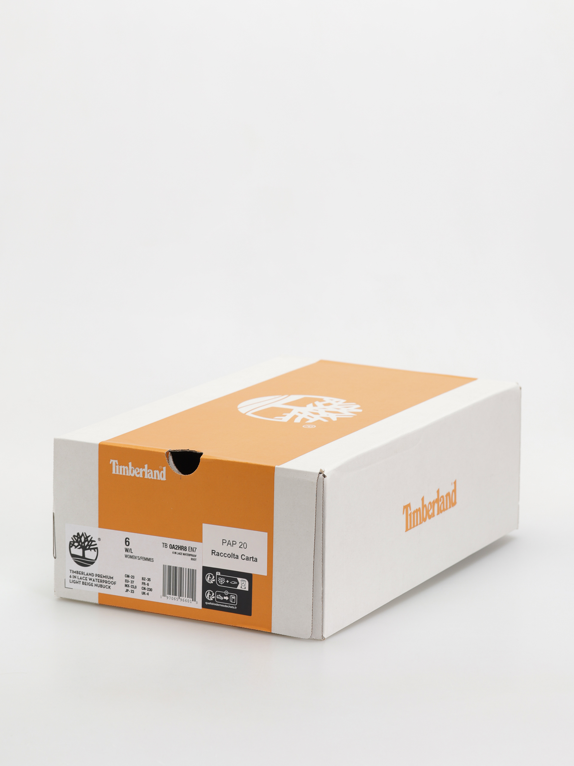 Timberland Premium 6 Inch Lace Up Waterproof Wmn Winterschuhe (light beige nubuck)