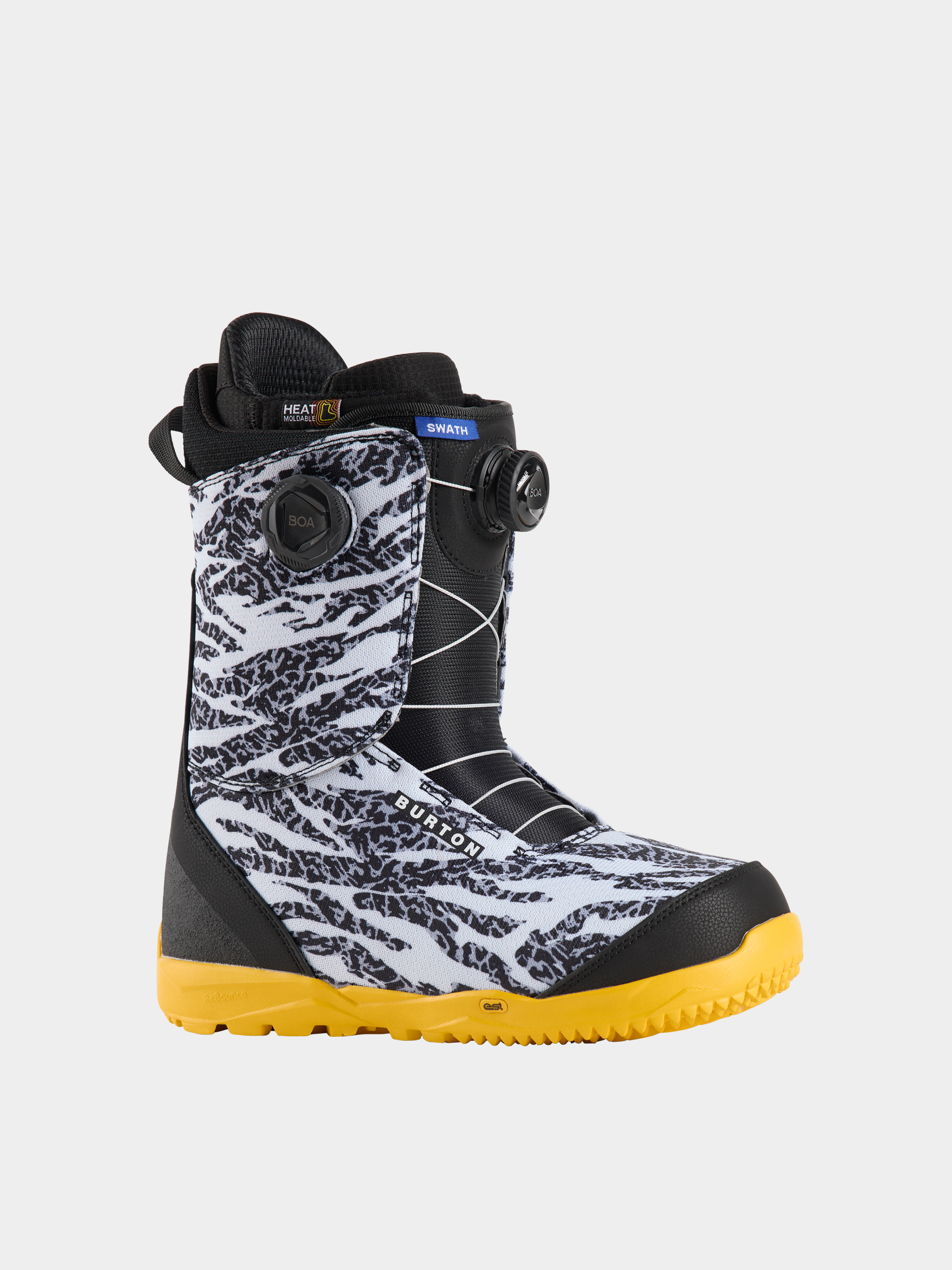 Burton Snowboard boots Swath Boa (zebra/goldenrod)