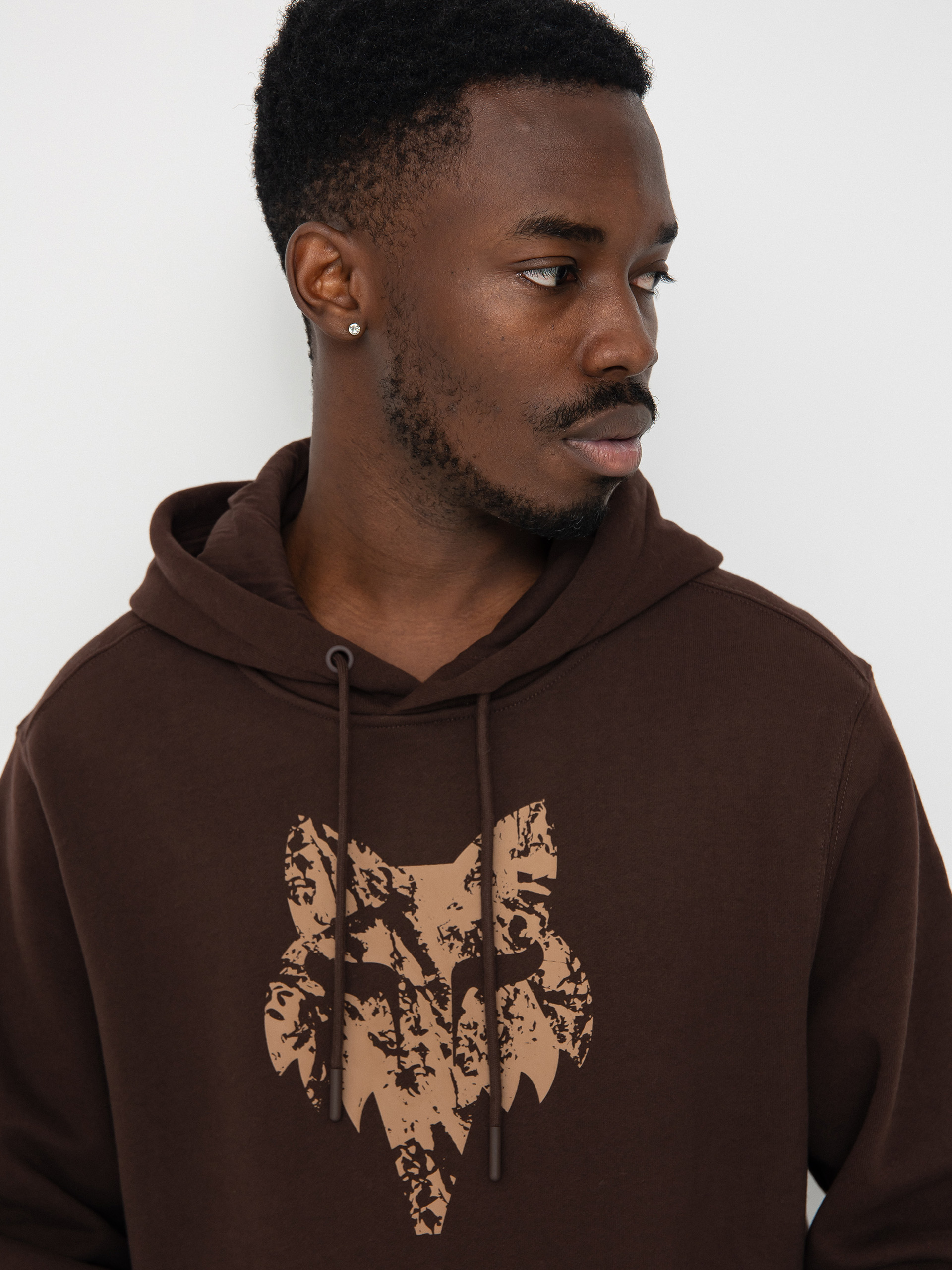 Fox The World HD Hoodie (chocolate)