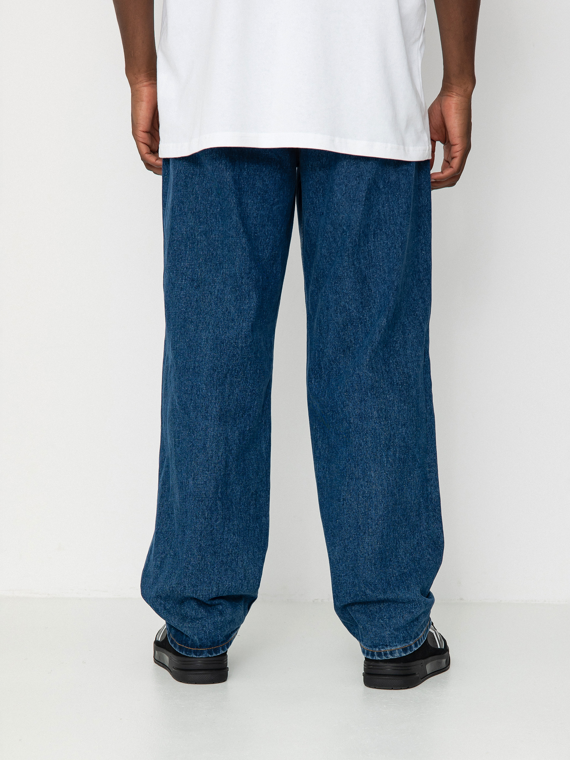 OBEY Hardwork Denim Pants - navy blue (stonewash indigo)