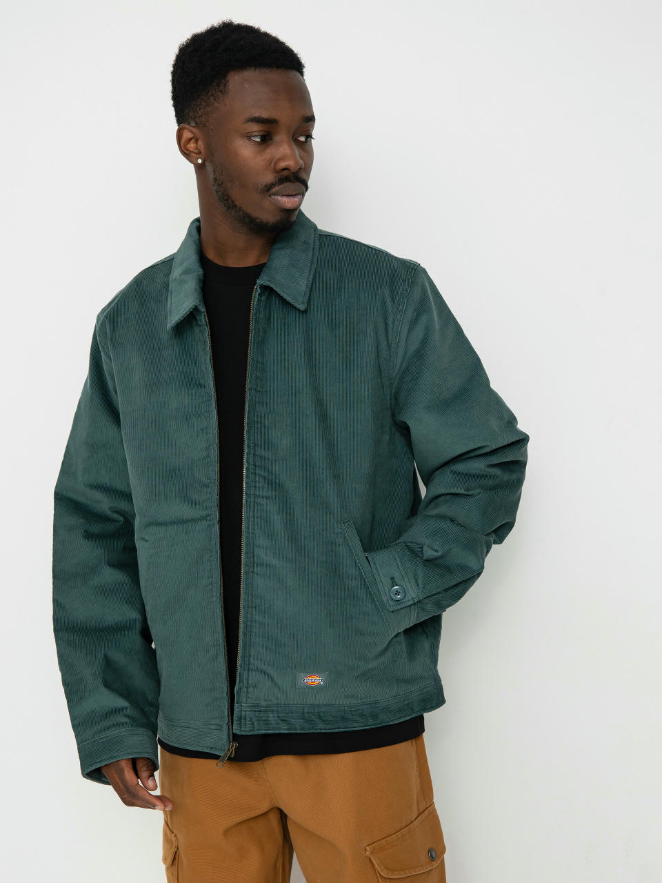 Dickies Corduroy Eisenhower Jacke (lincoln green)