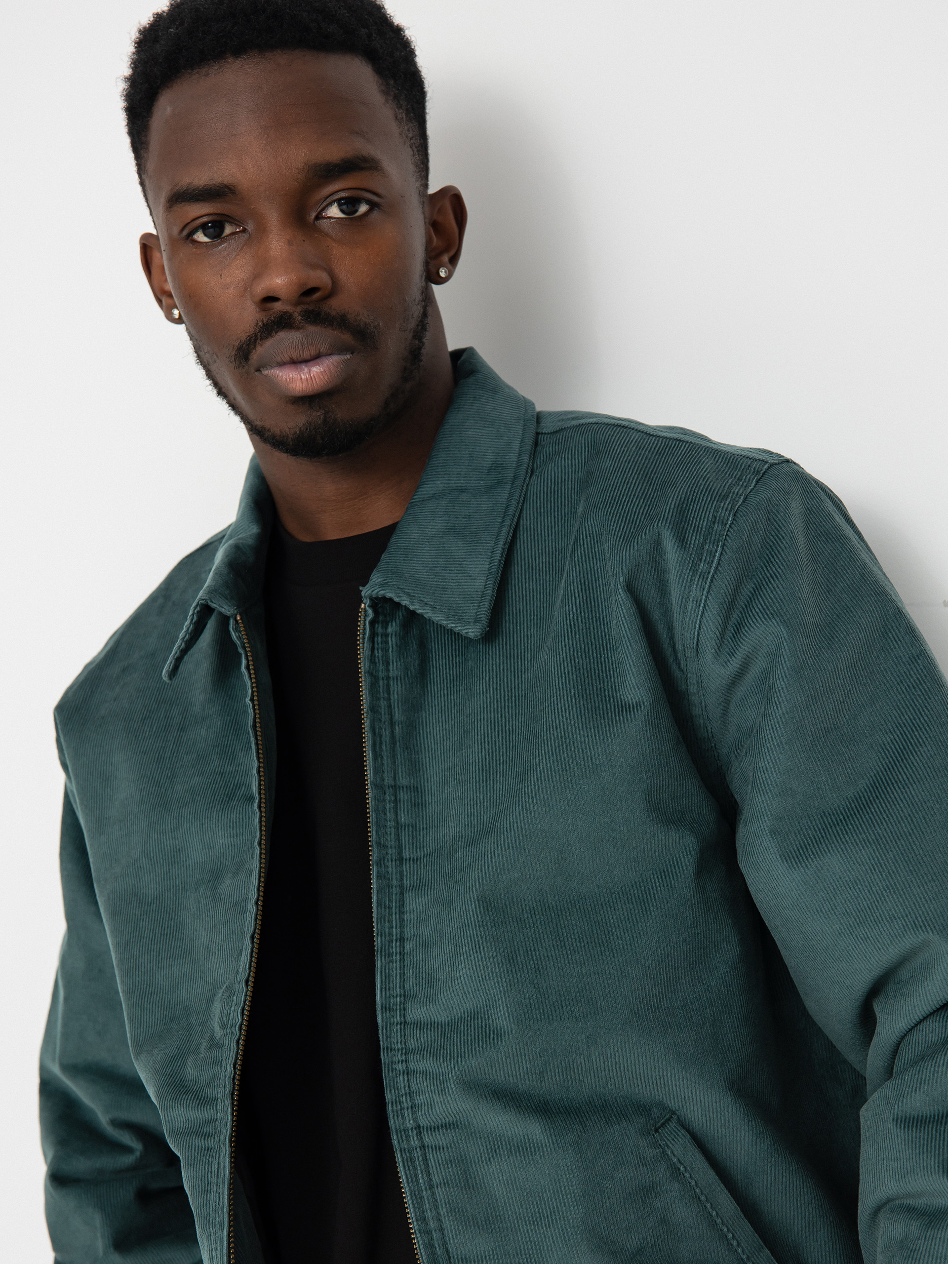 Dickies Corduroy Eisenhower Jacke (lincoln green)