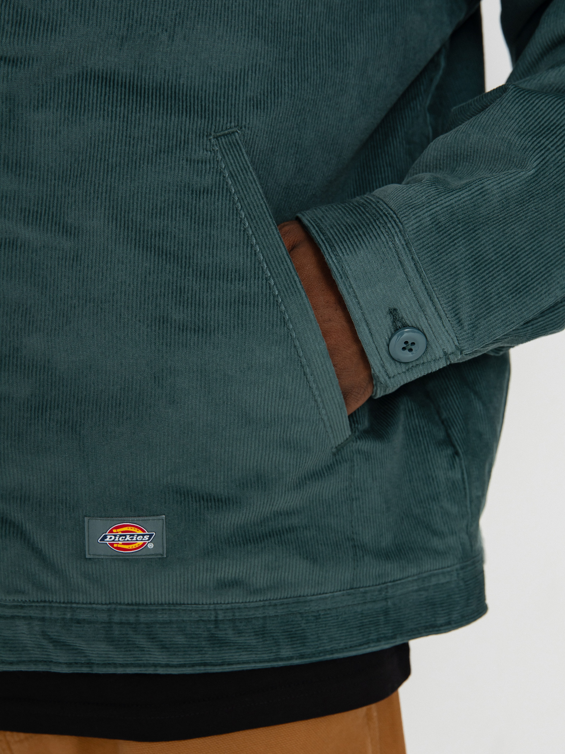Dickies Corduroy Eisenhower Jacke (lincoln green)