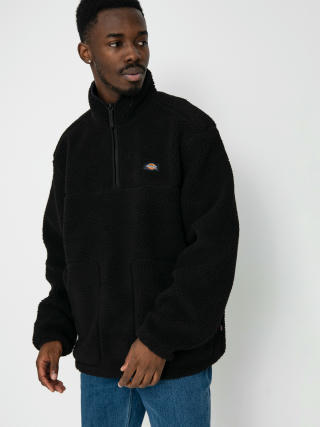 Dickies Mount Hope Quarter Zip Fleece  (black)