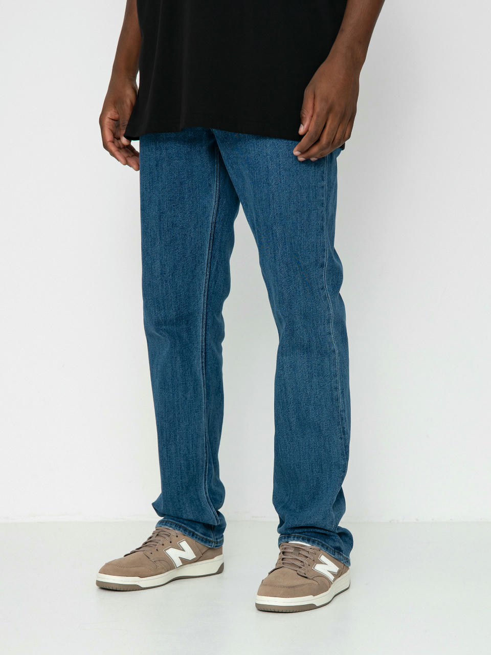 Volcom Solver Denim Pants (washed blue)