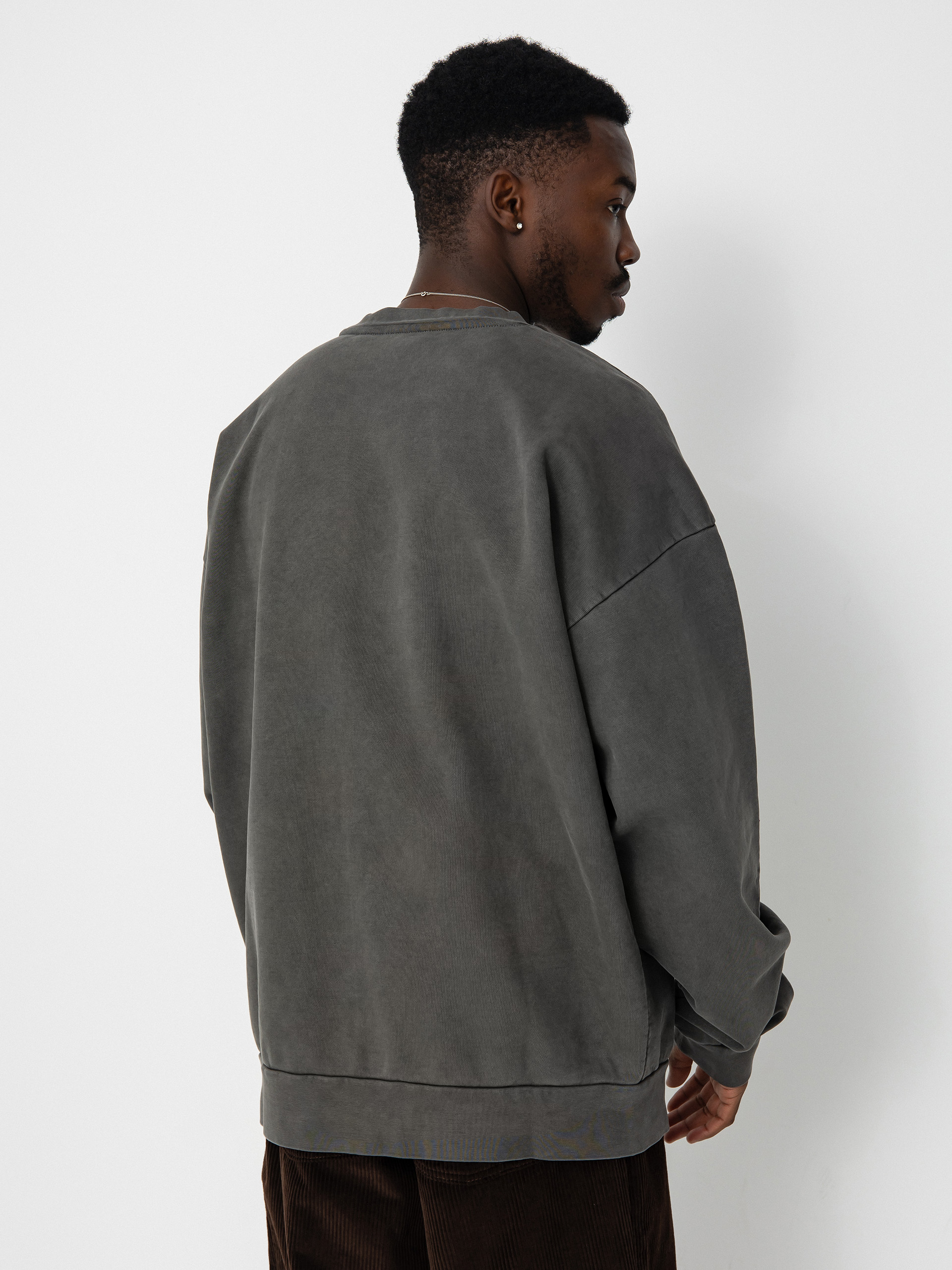 OBEY Lowercase Pigment Sweatshirt (digital black)