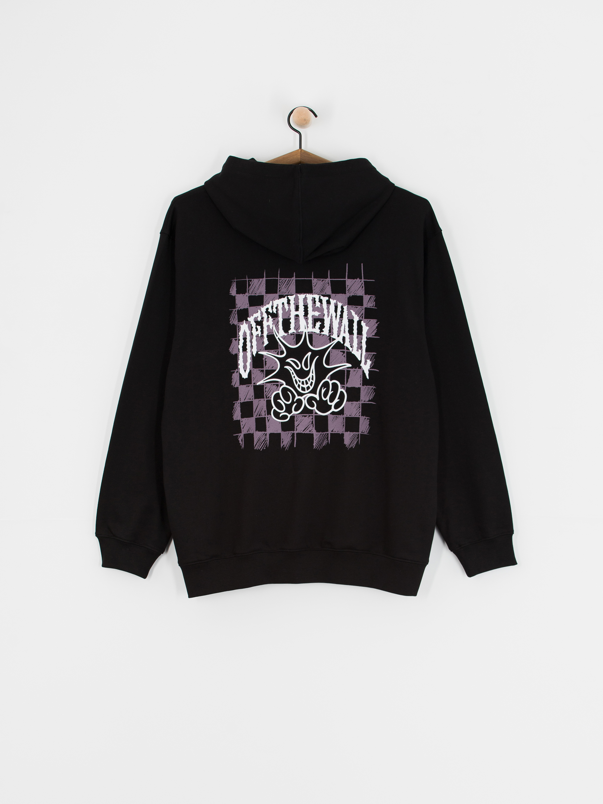 Vans Checker Logo Gfx Loose HD Hoodie (black)