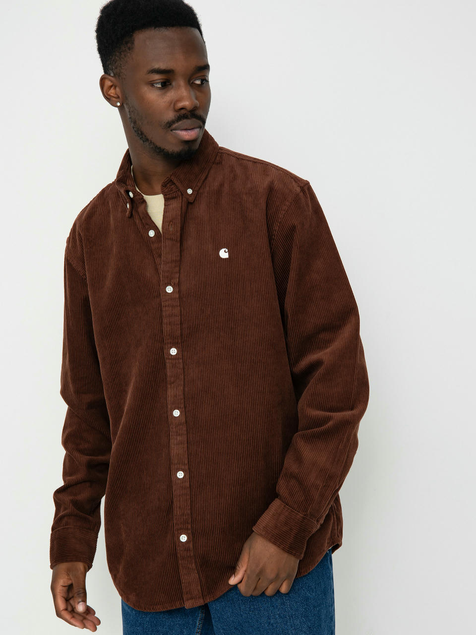 Carhartt WIP Madison Cord Hemd (offroad/wax)