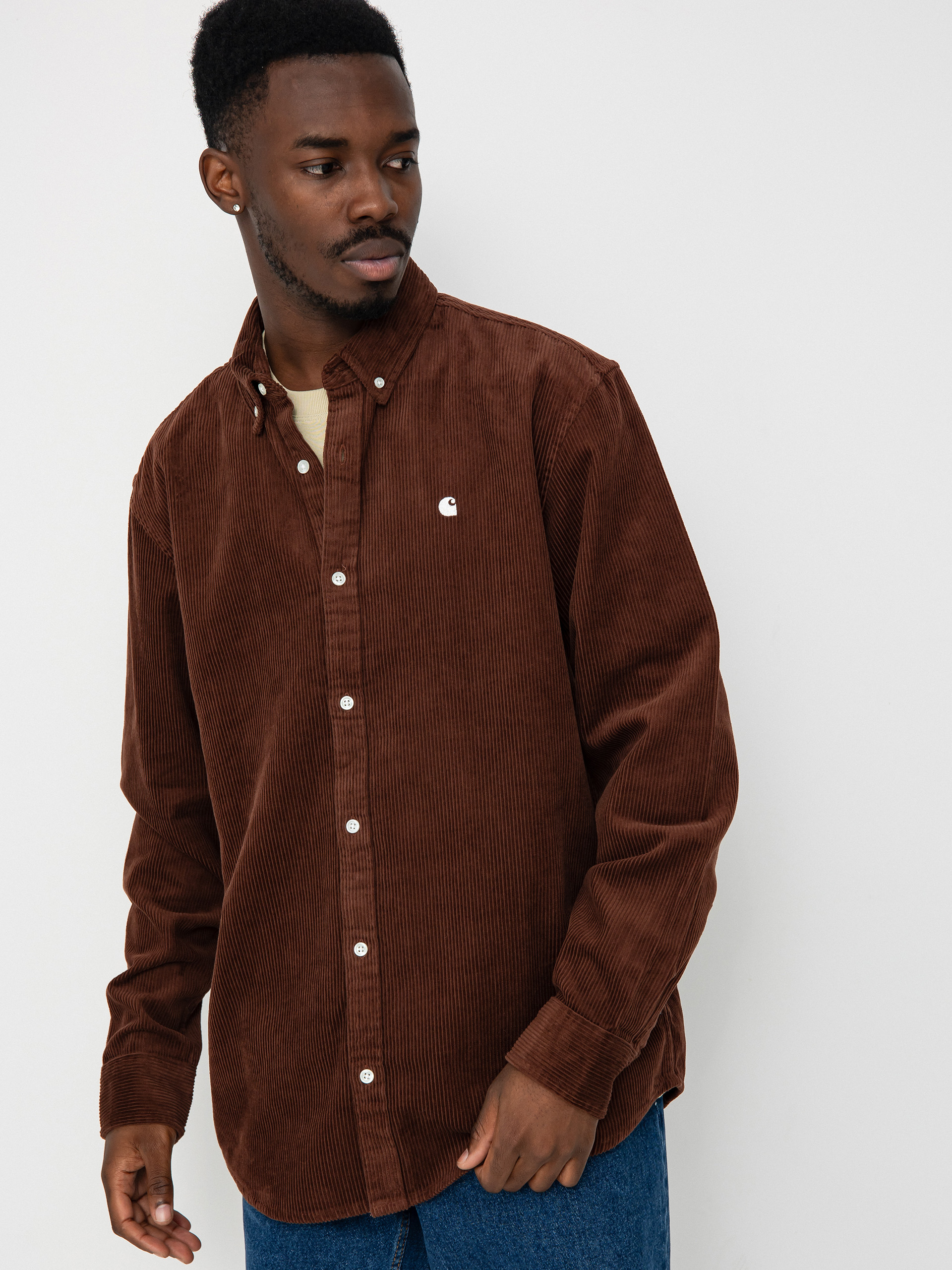 Carhartt WIP Madison Cord Shirt (offroad/wax)