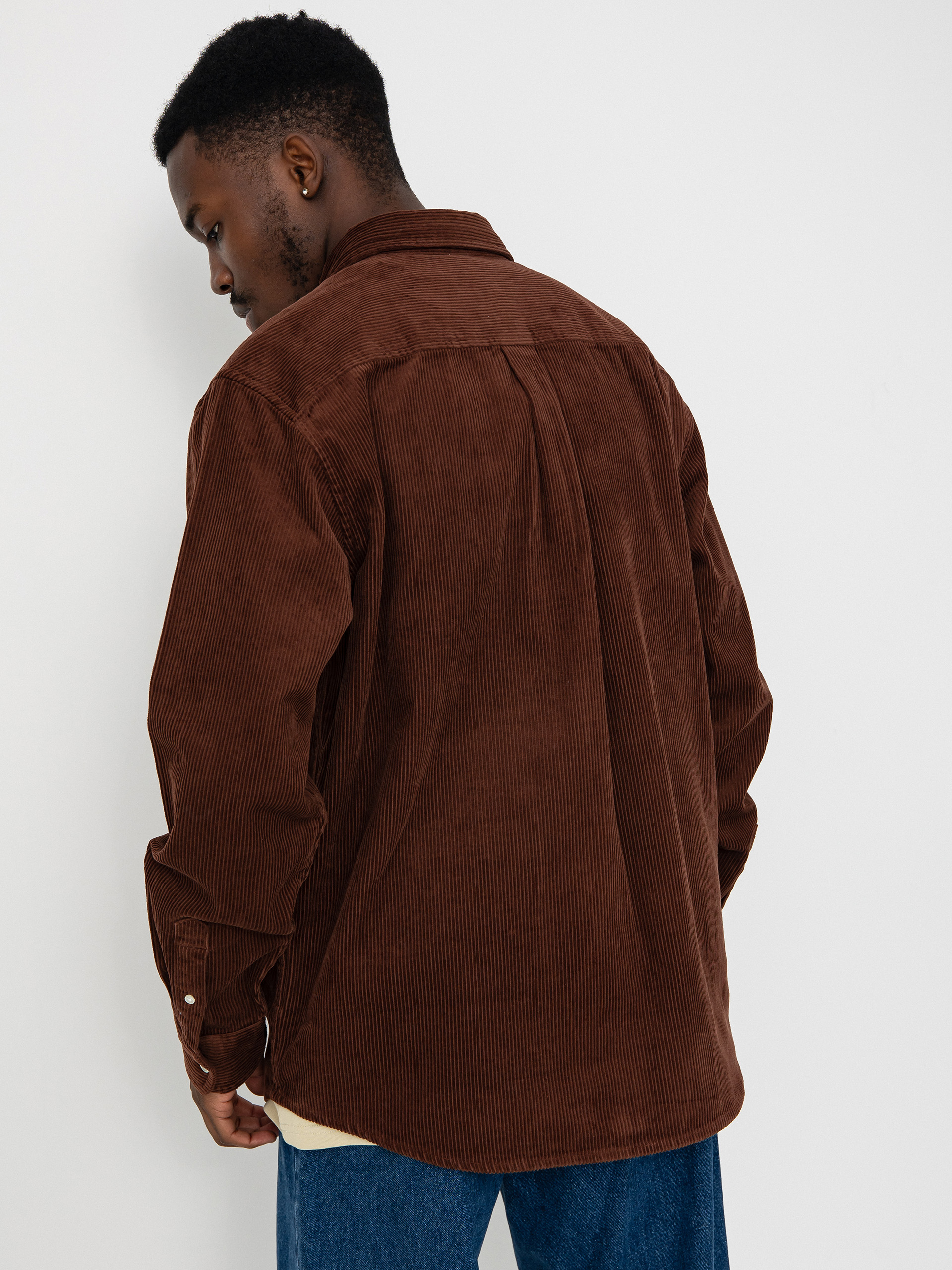 Carhartt WIP Madison Cord Shirt - transparent (offroad/wax)