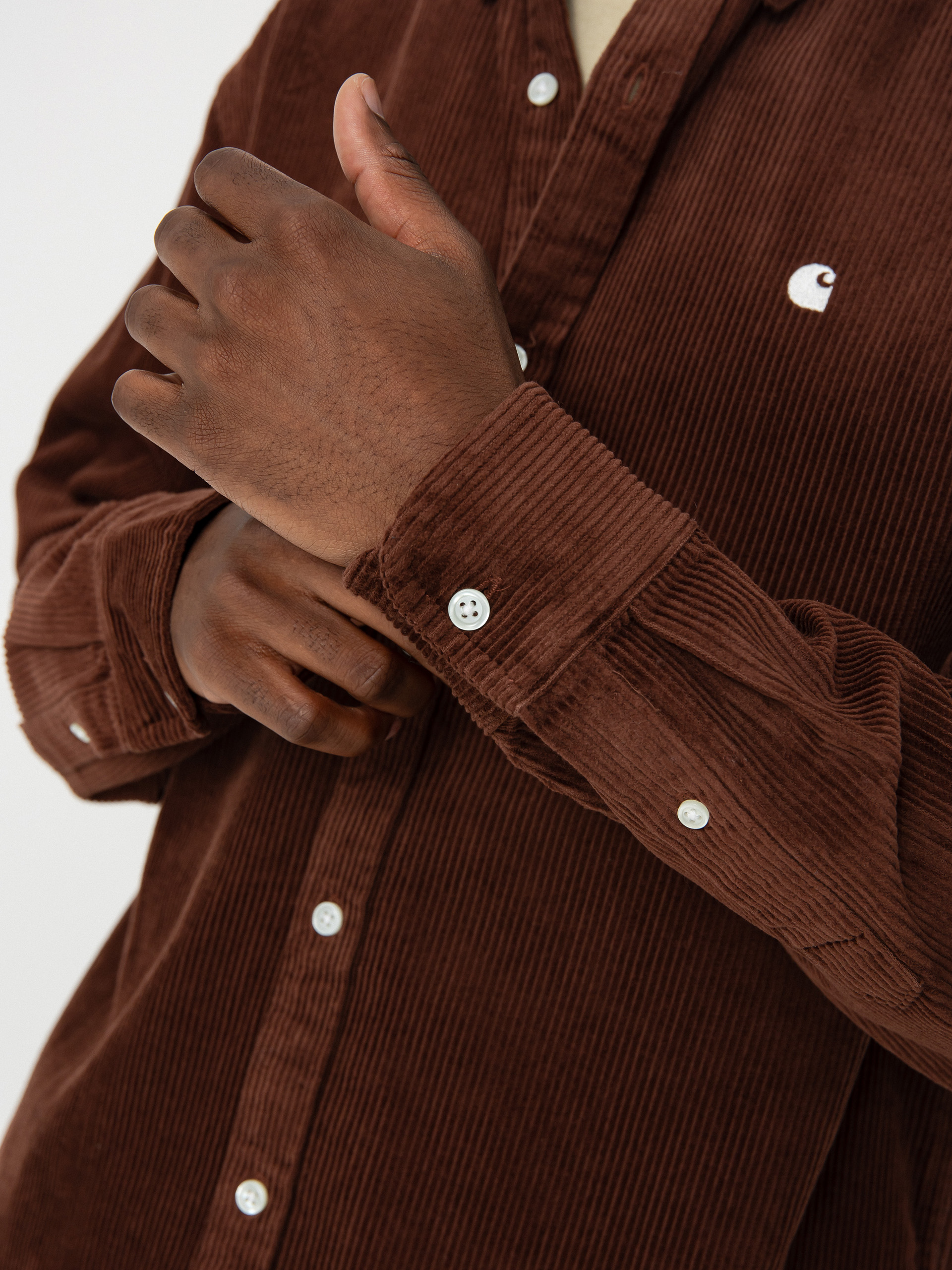 Carhartt WIP Madison Cord Shirt (offroad/wax)