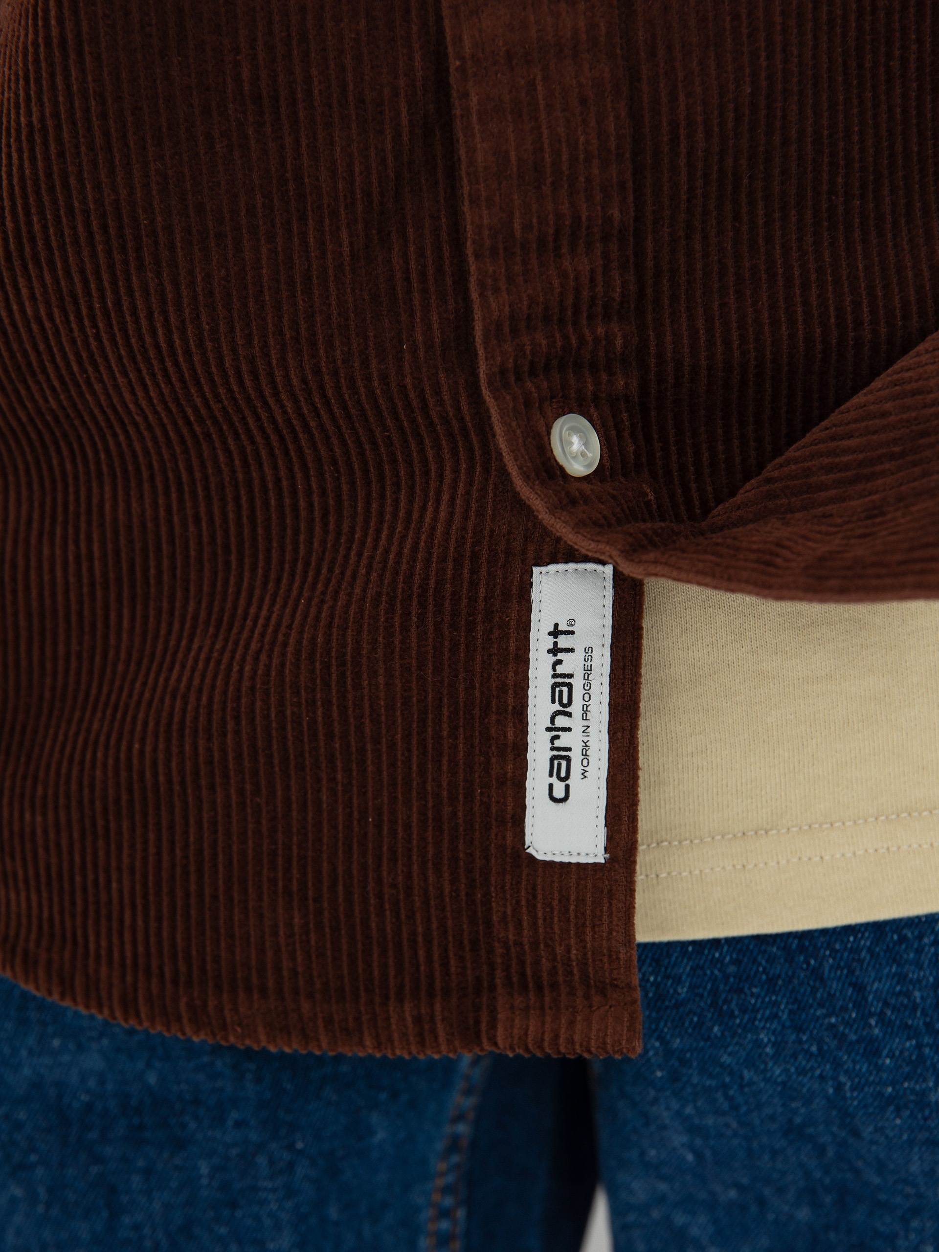 Carhartt WIP Madison Cord Shirt (offroad/wax)