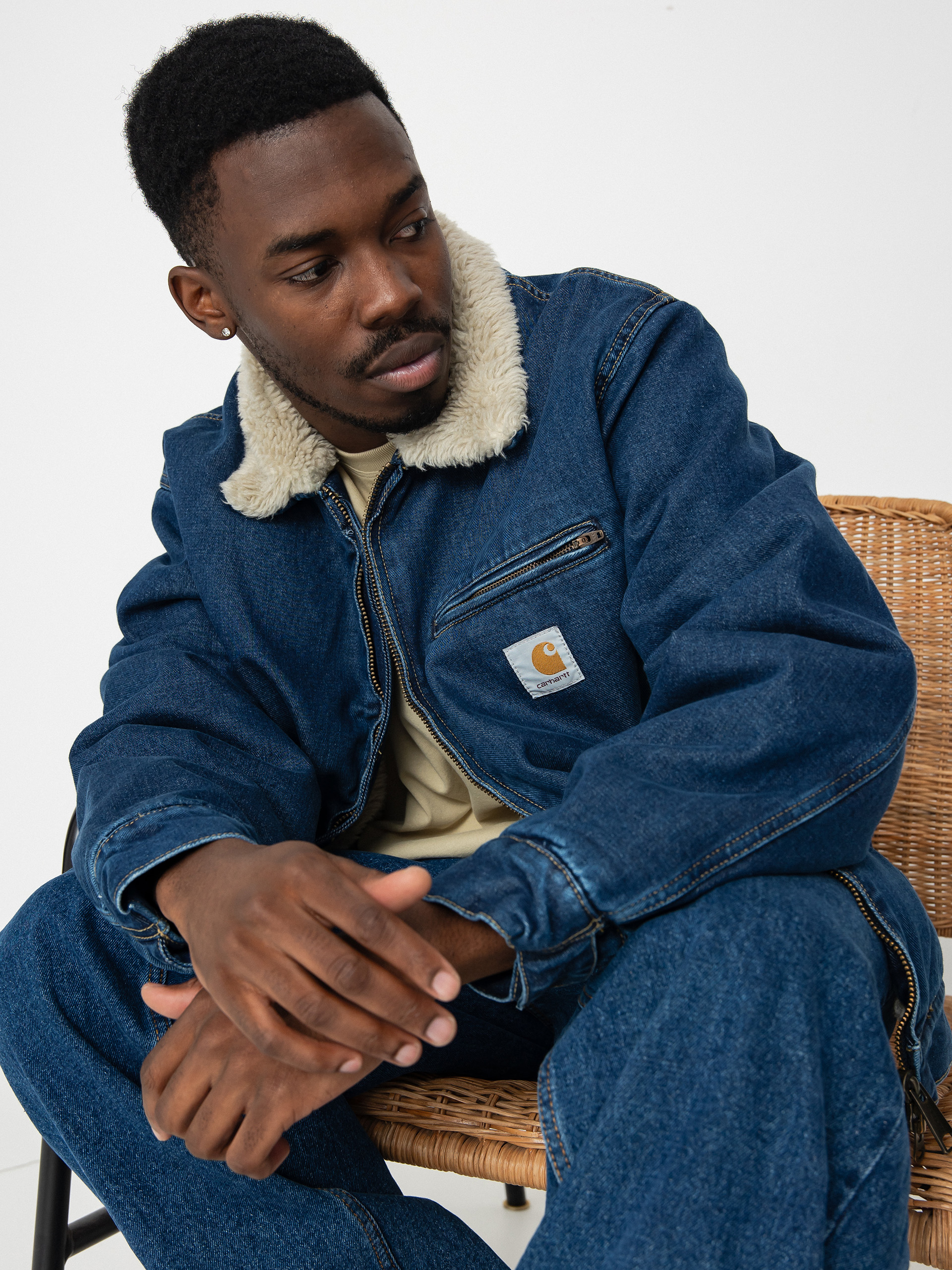Carhartt WIP Herald Jacke (blue/wall)