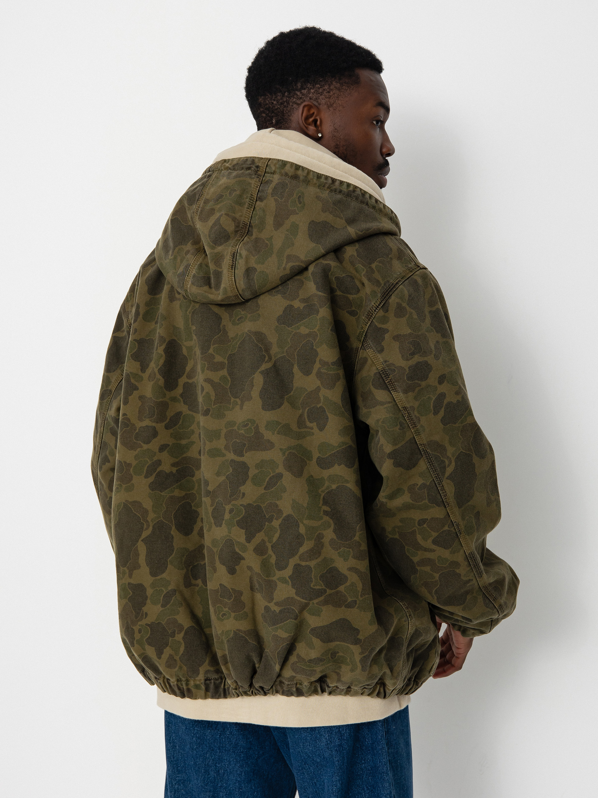 Carhartt WIP Duck Active Jacke (camo duck/green/office green)