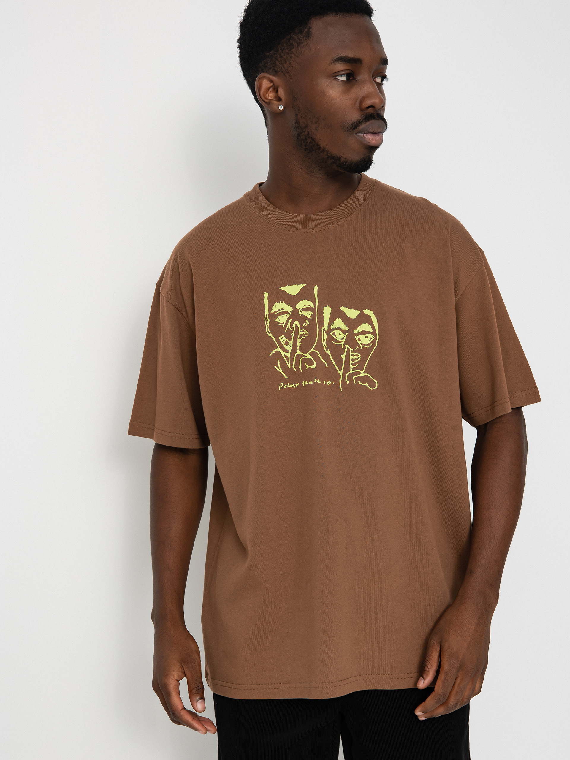 Polar Skate Boogers T-Shirt brown (walnut) - Main Image