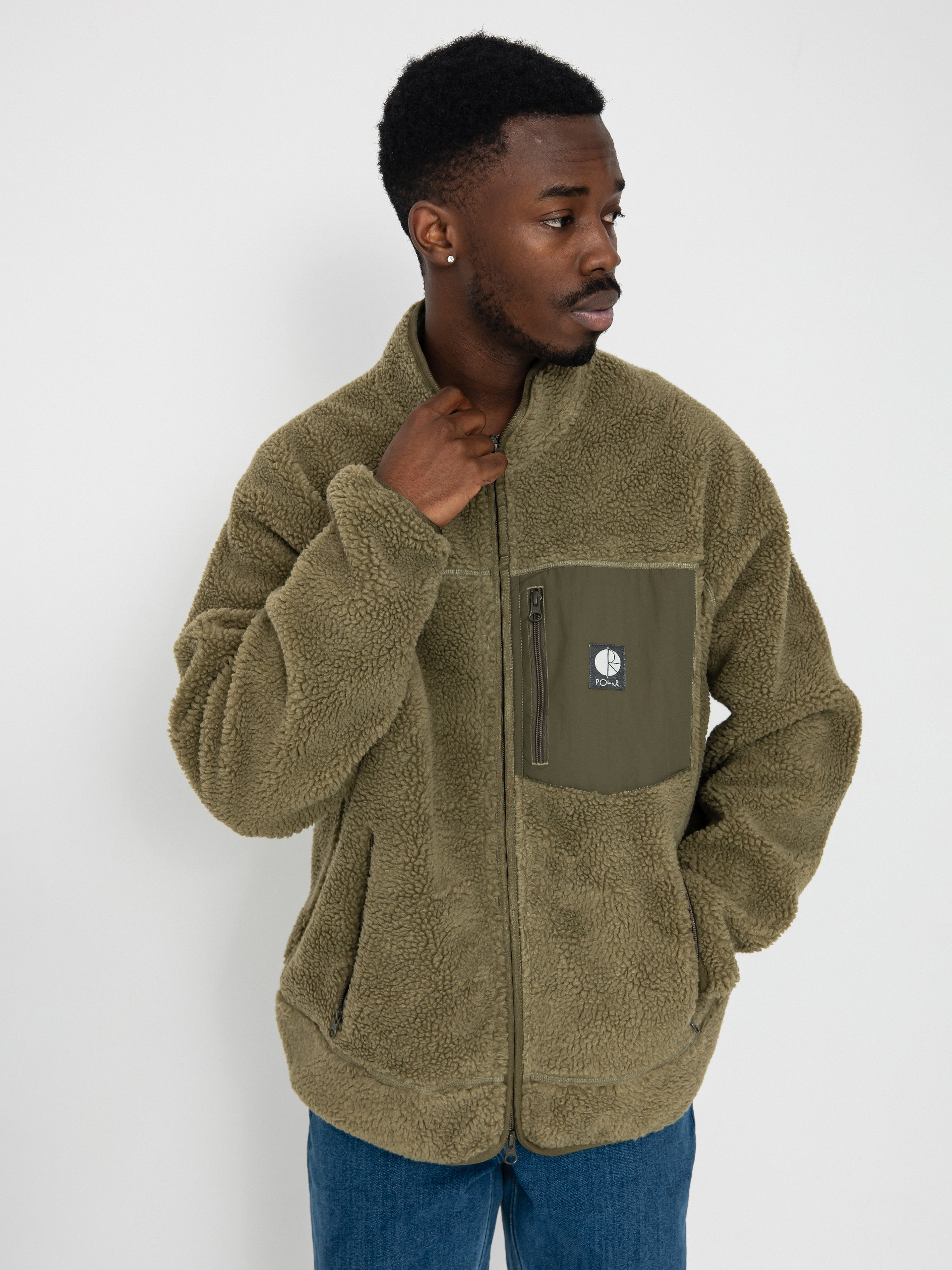 Polar Skate Kiki Jacke (khaki green)