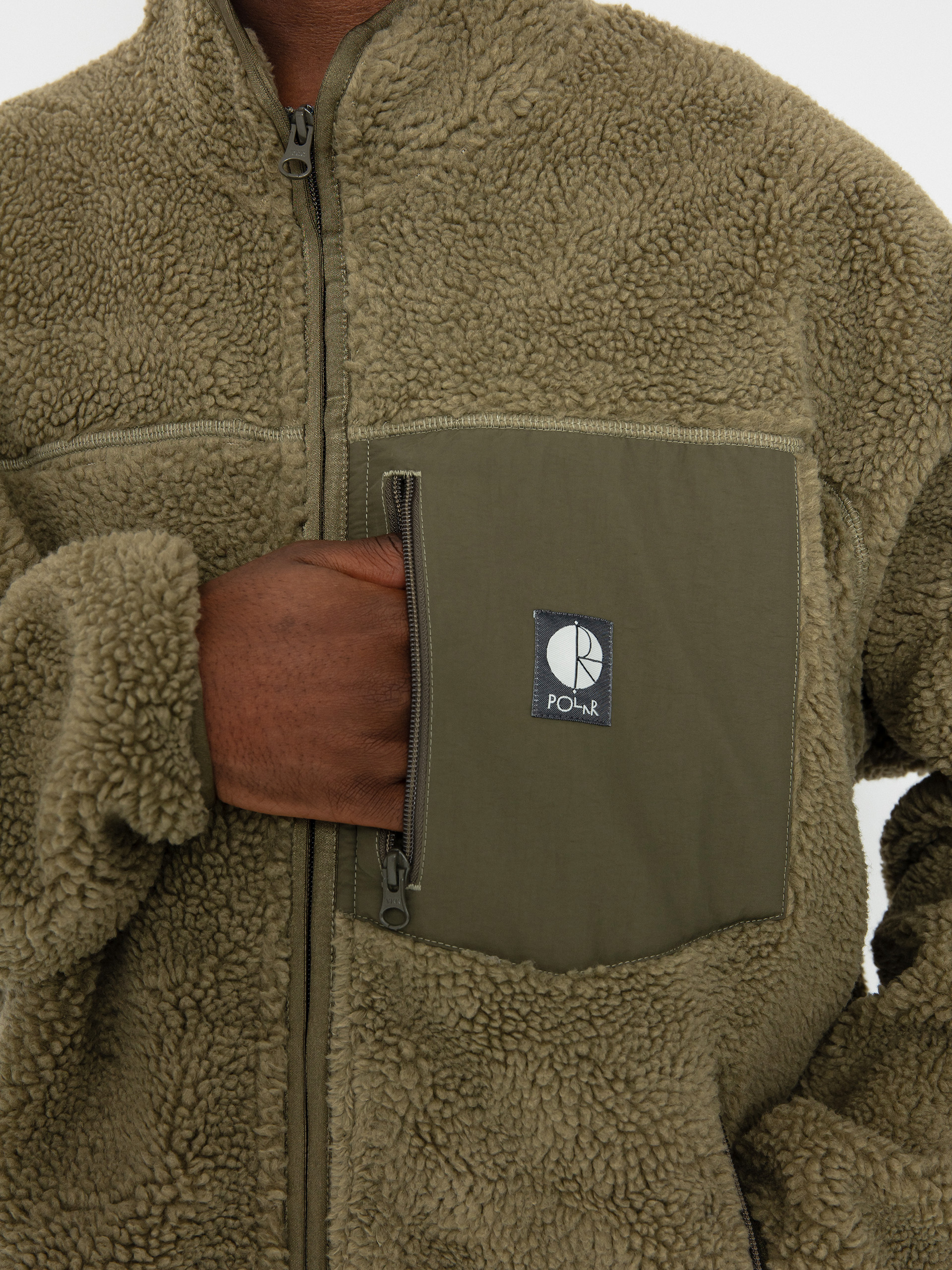 Polar Skate Kiki Jacke (khaki green)