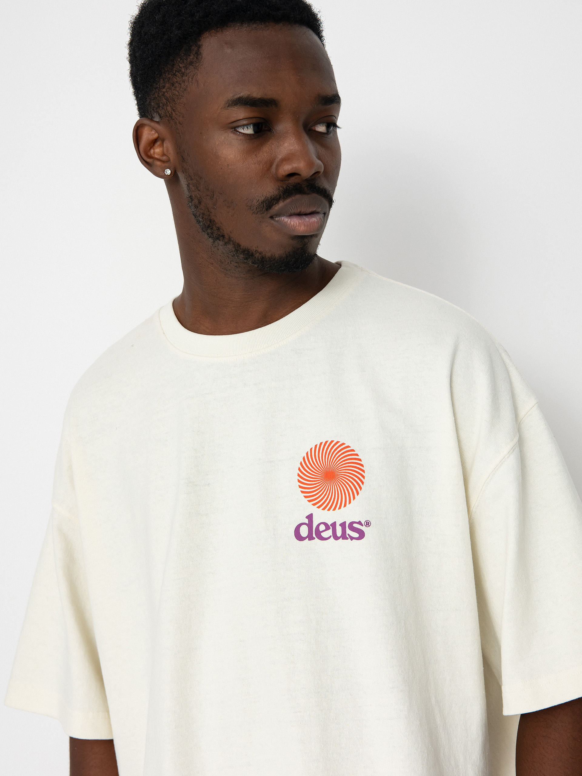 Deus Ex Machina Strata T-Shirt (vintage white)