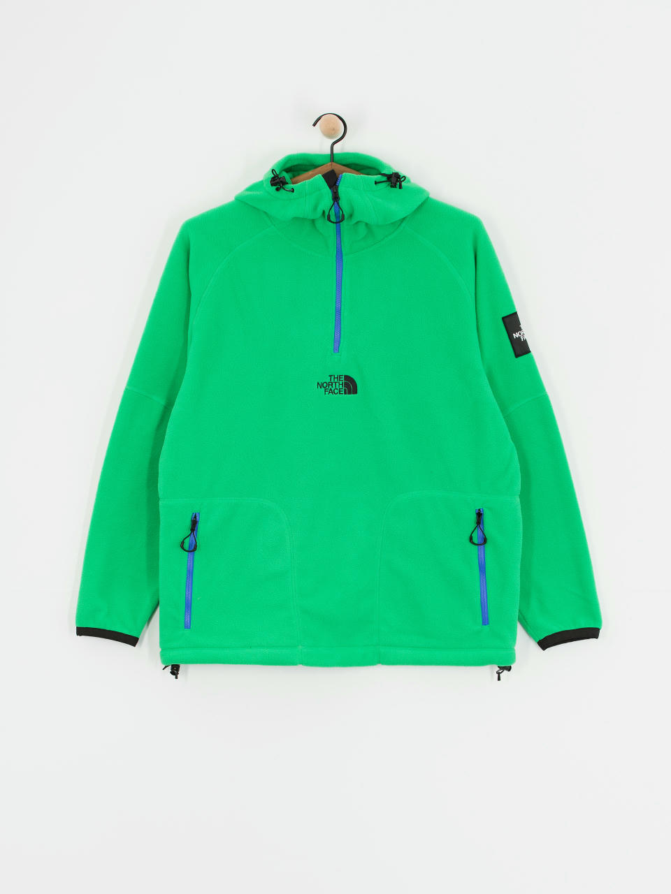 The North Face X Yinka Ilori Fleece Anorak Jacke (optic emerald)