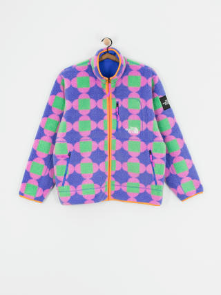 The North Face Jacke X Yinka Ilori Reversible Fleece (solar blue lets blossom)