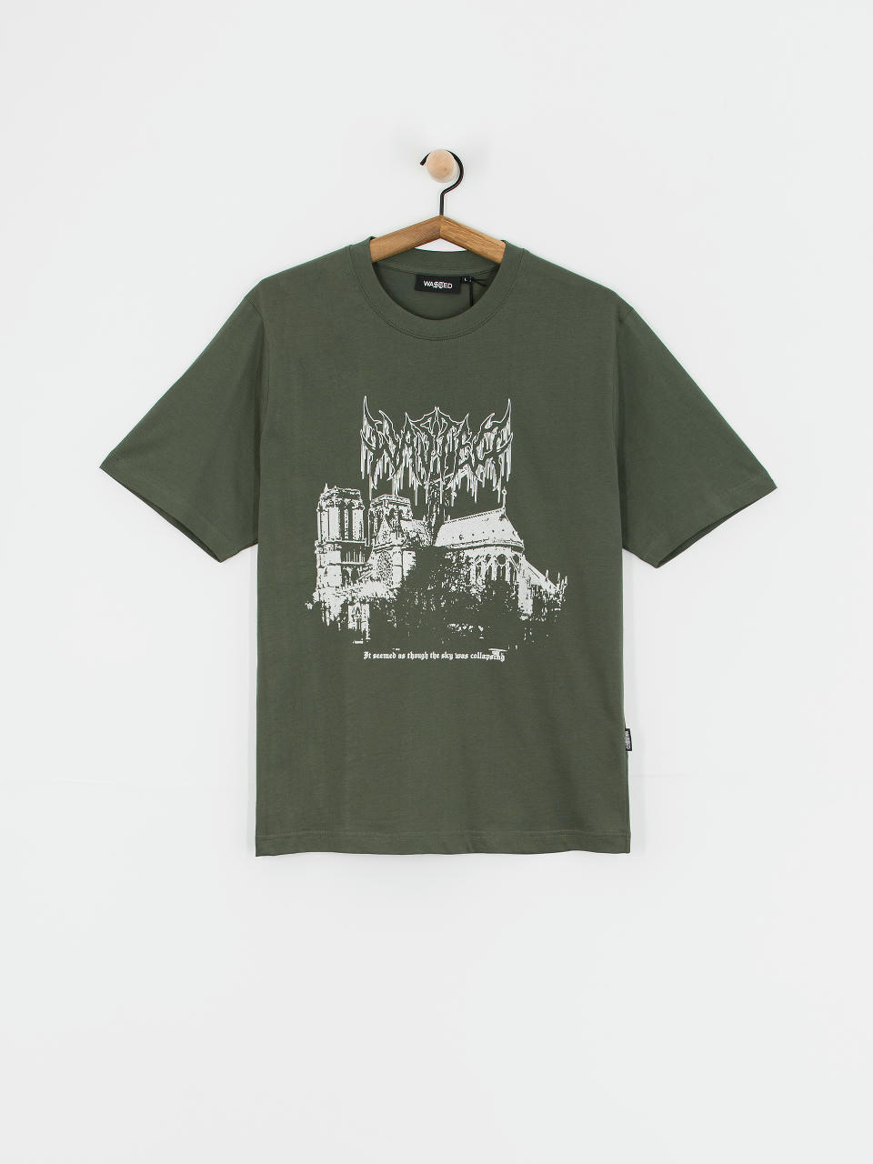 Wasted Paris Vault T-Shirt (granite green)