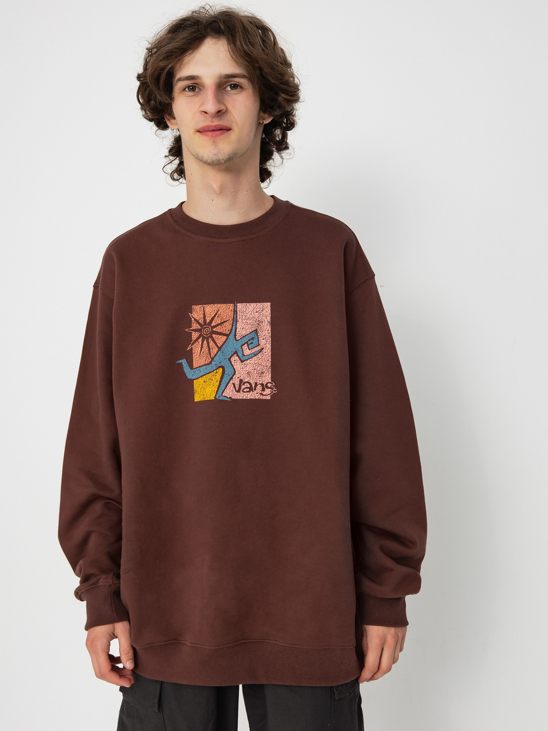 Burgundy vans jumper online