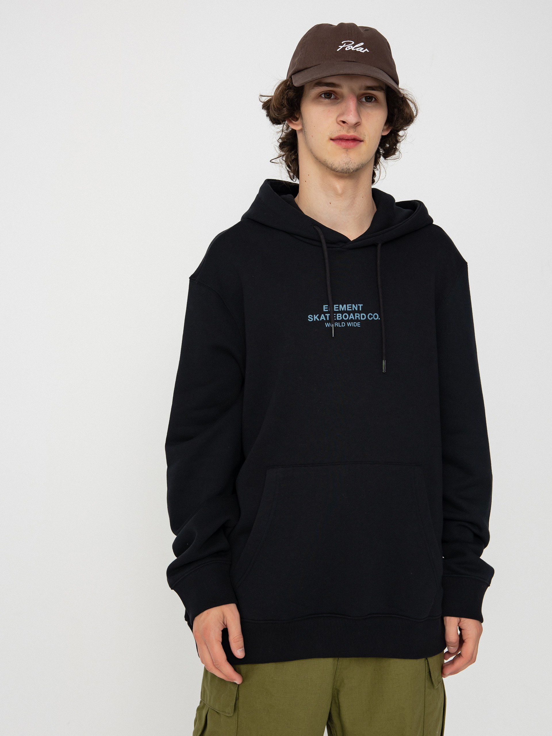 Element Skateboard Co HD Hoodie black flint black