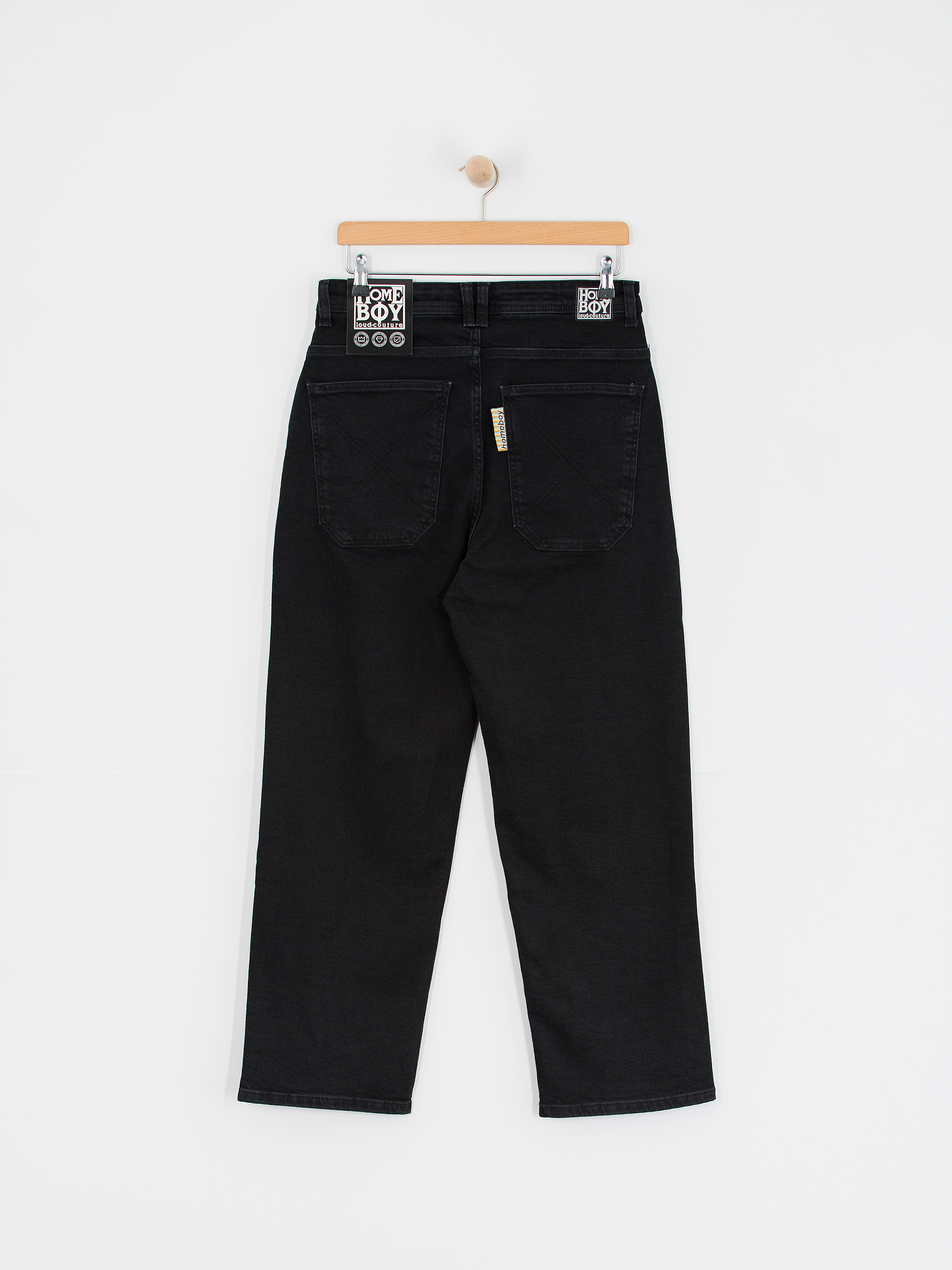 Homeboy X Tra Baggy Denim Hose (washed black)