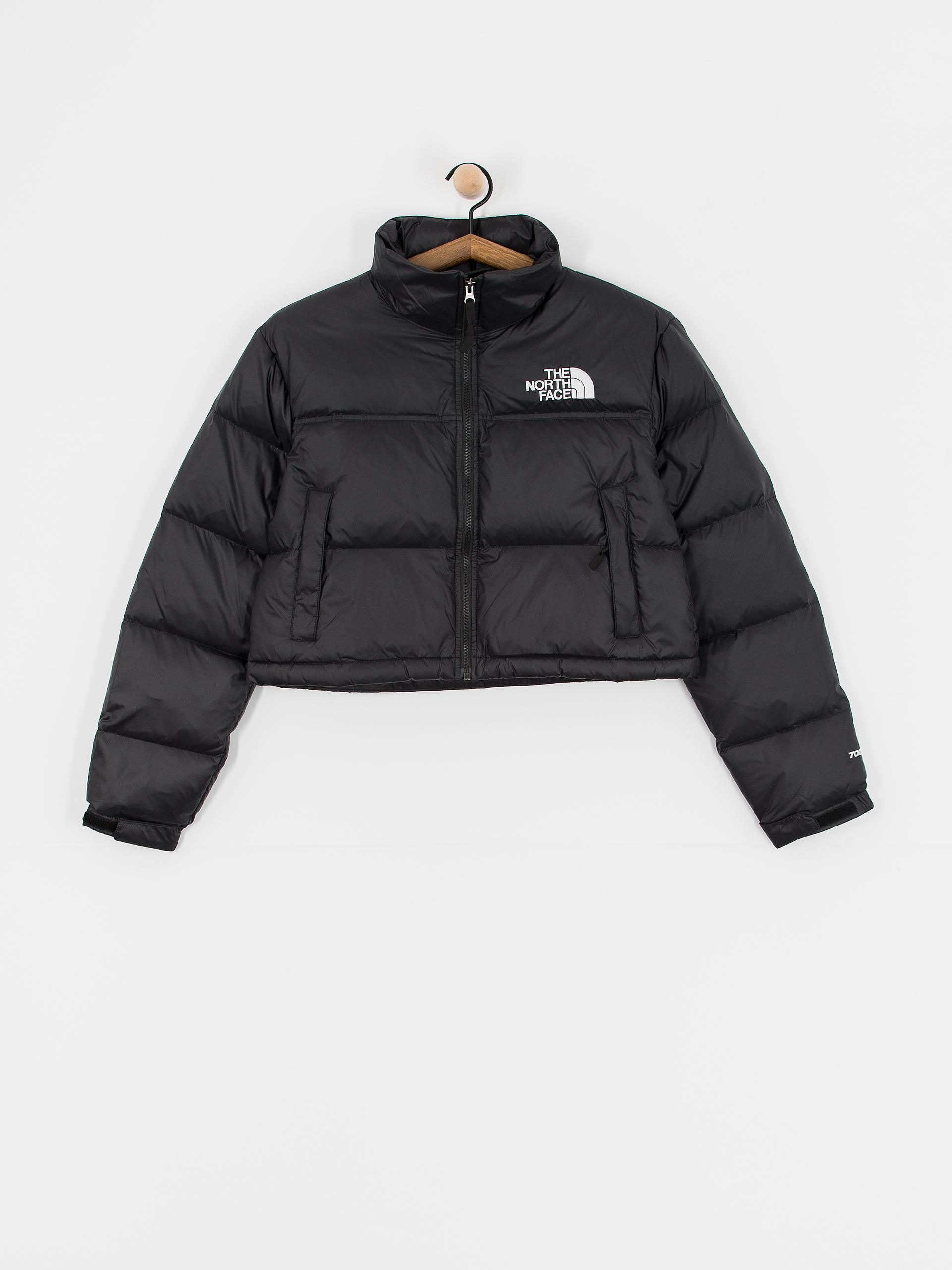 The North Face Jacke Nuptse Short Wmn - Schwarz (tnf black/tnf black)