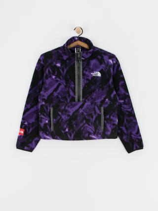 The North Face Fleece Jacke Tnf Fleeski 1/4 Zip Wmn (peak purple 3d summit m)