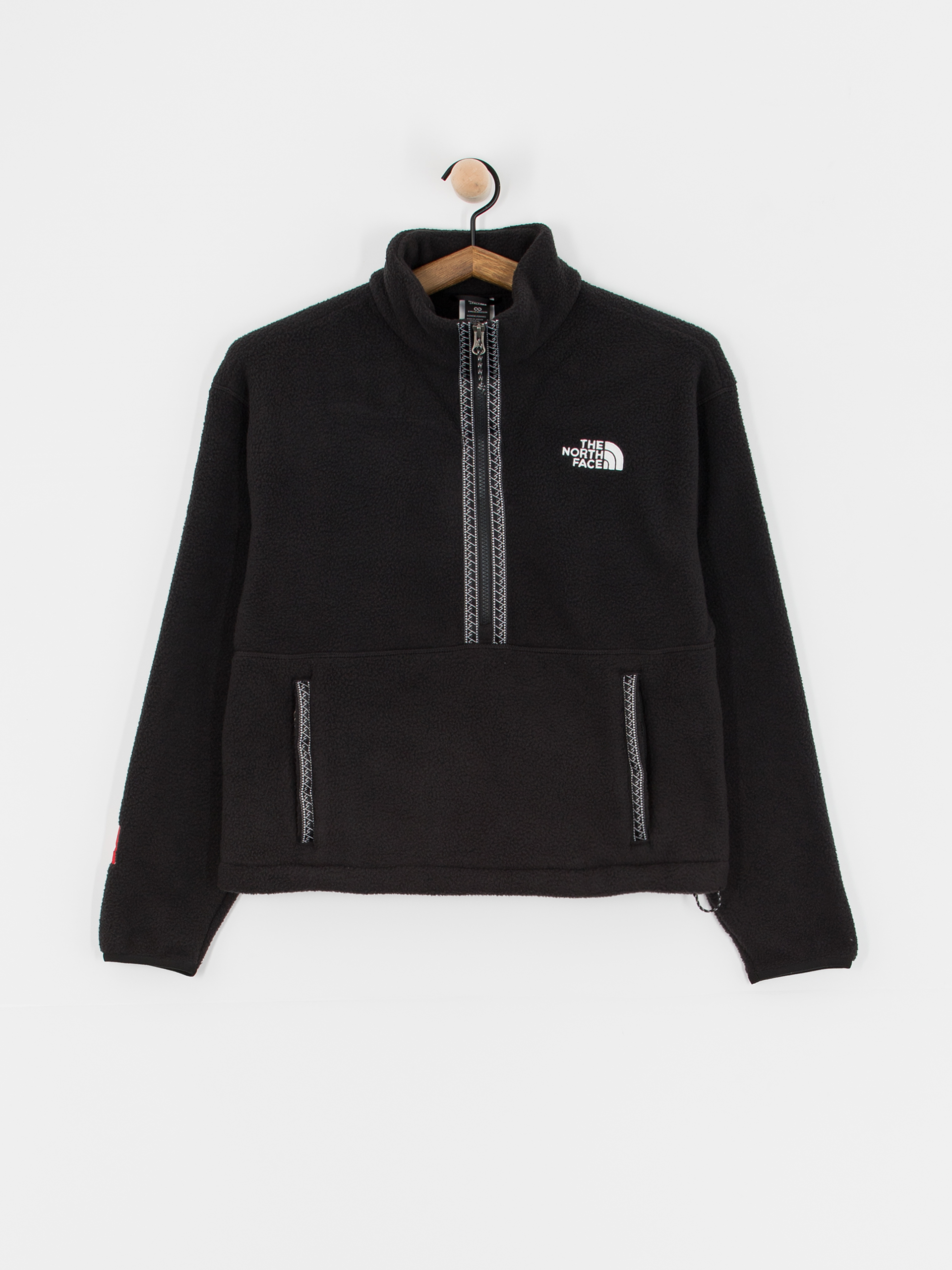 Womens The North Face Fleece  Tnf Fleeski 1/4 Zip (tnf black)