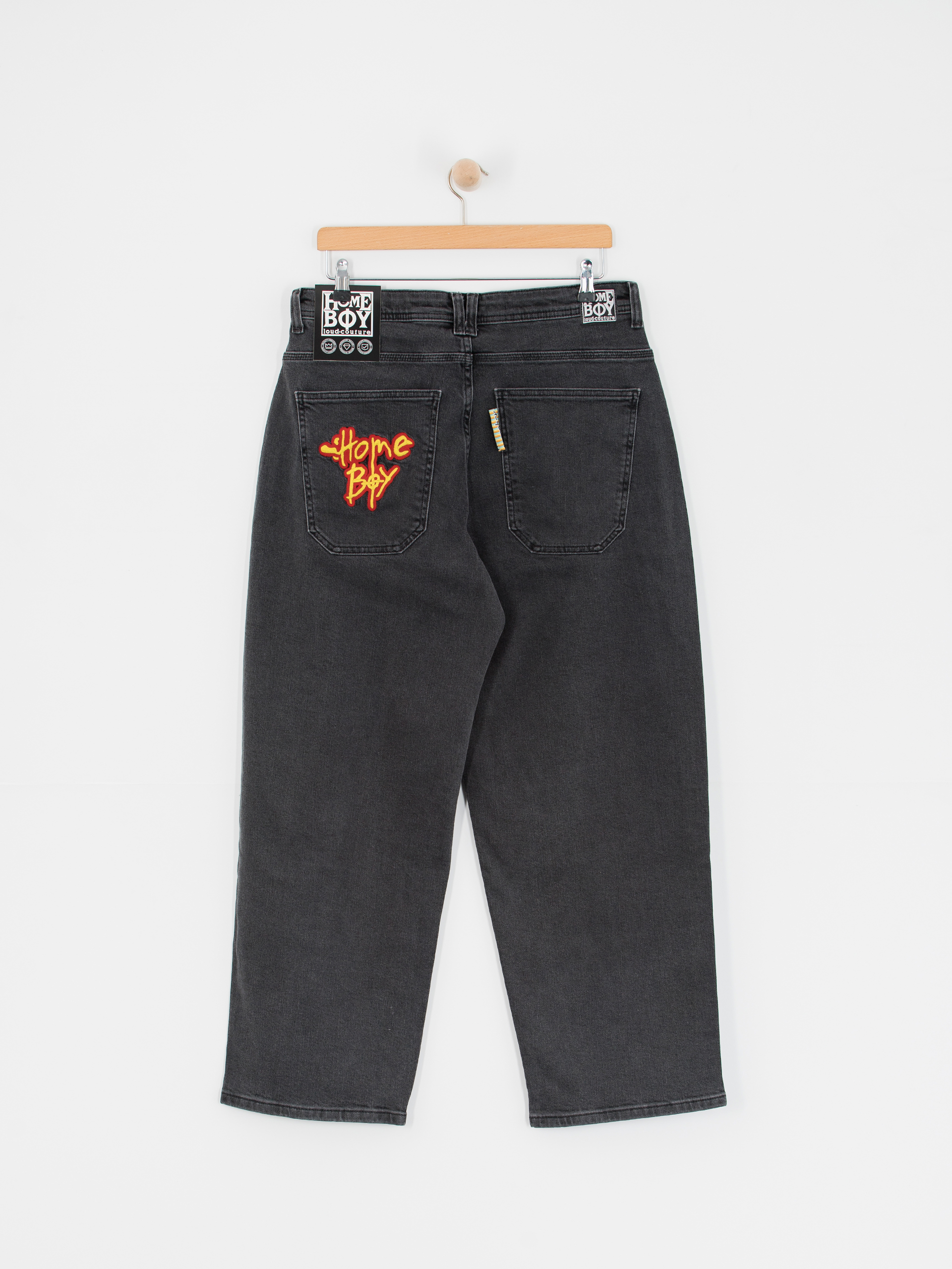 Homeboy Hose X Tra Monster Pencil Denim (washed grey)