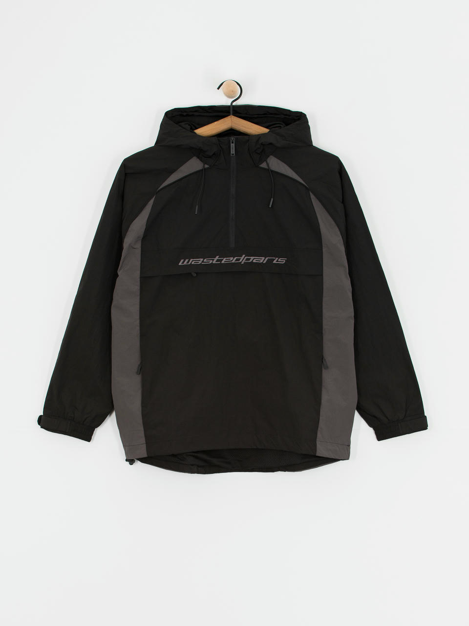 Wasted Paris Jacke Arena Windbreaker (black/charcoal)