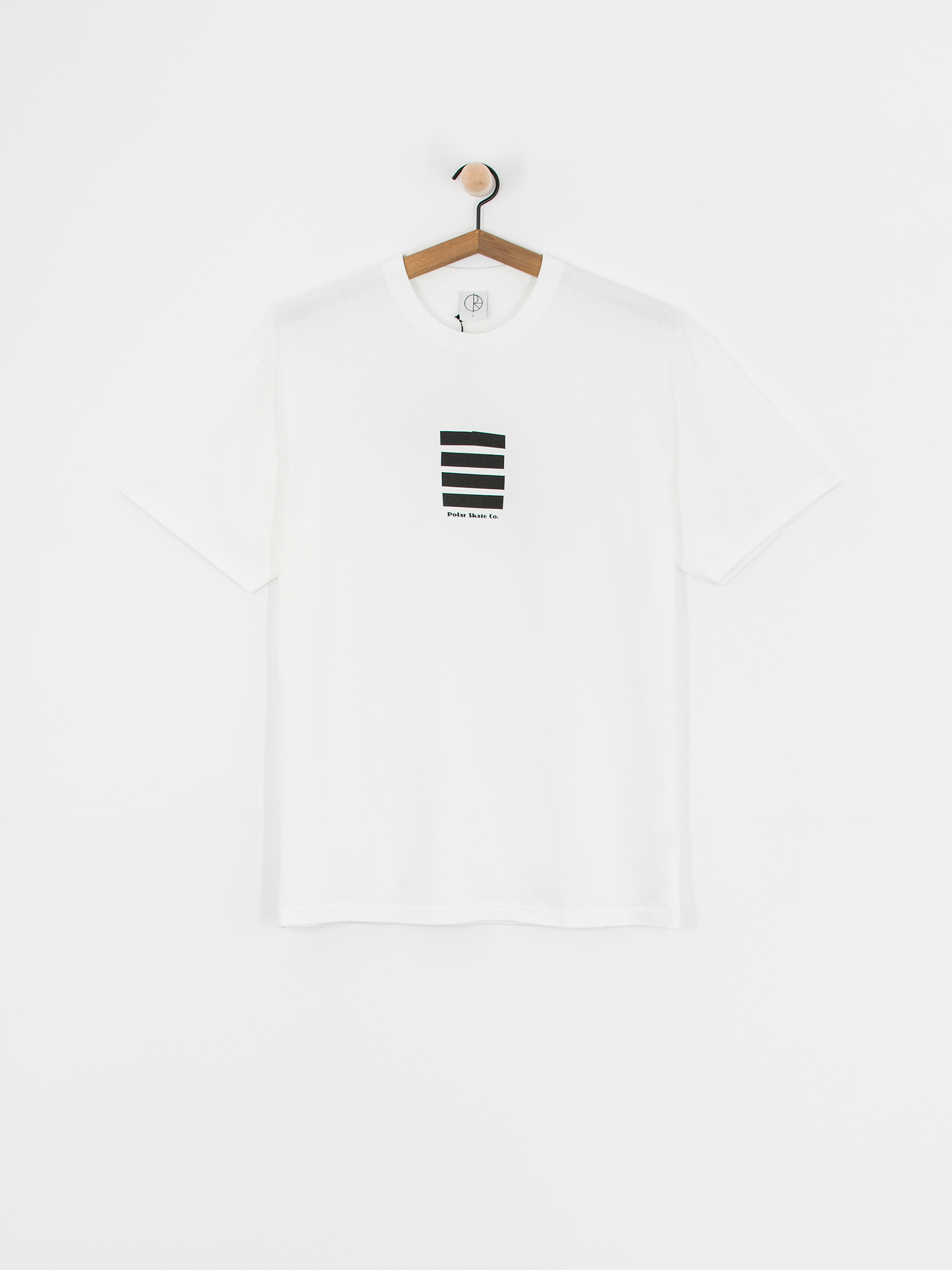 Polar Skate T-Shirt Tape and Panther (white)