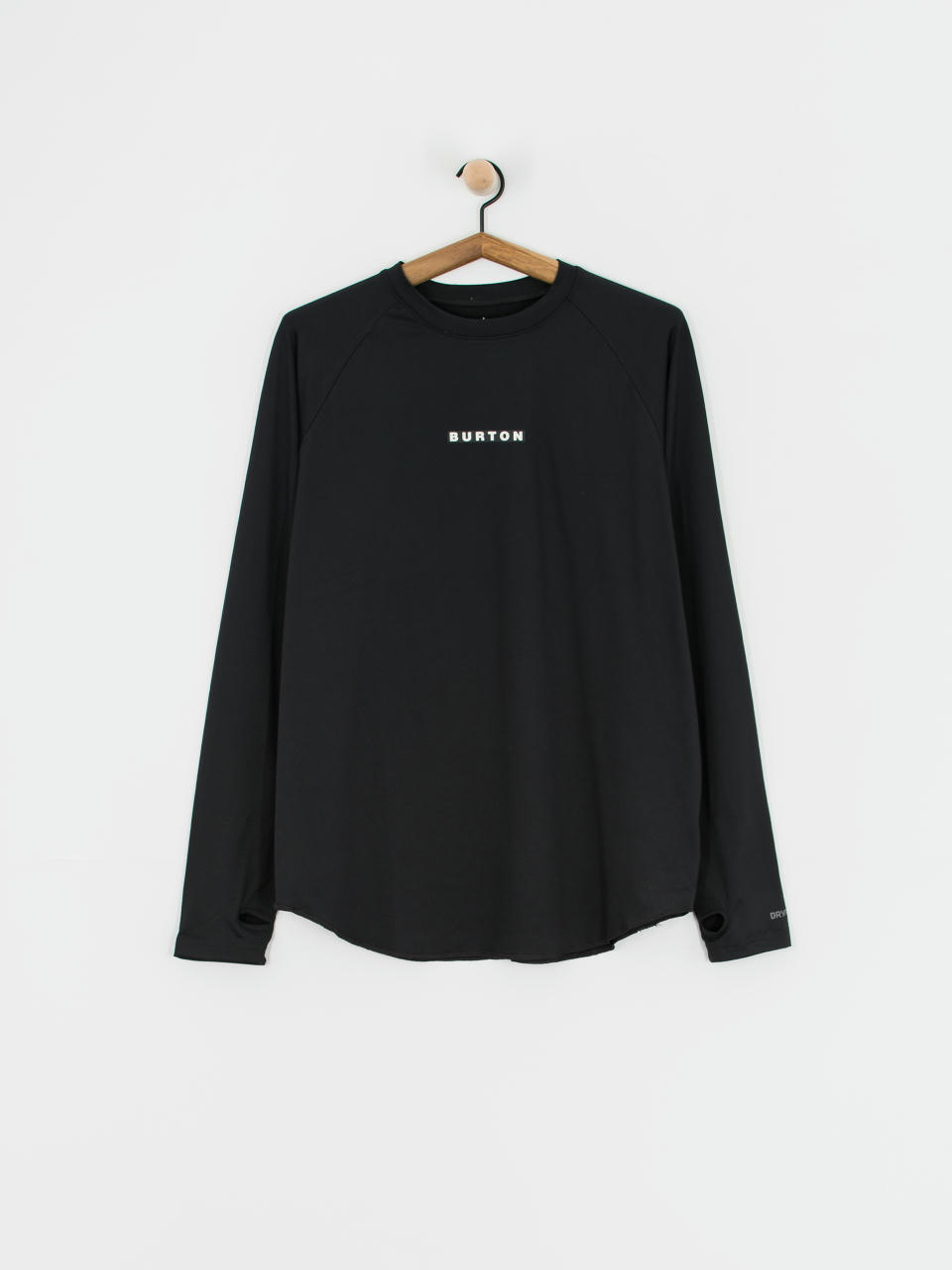 Burton Longsleeve Roadie Tech Midweight Crew (true black)