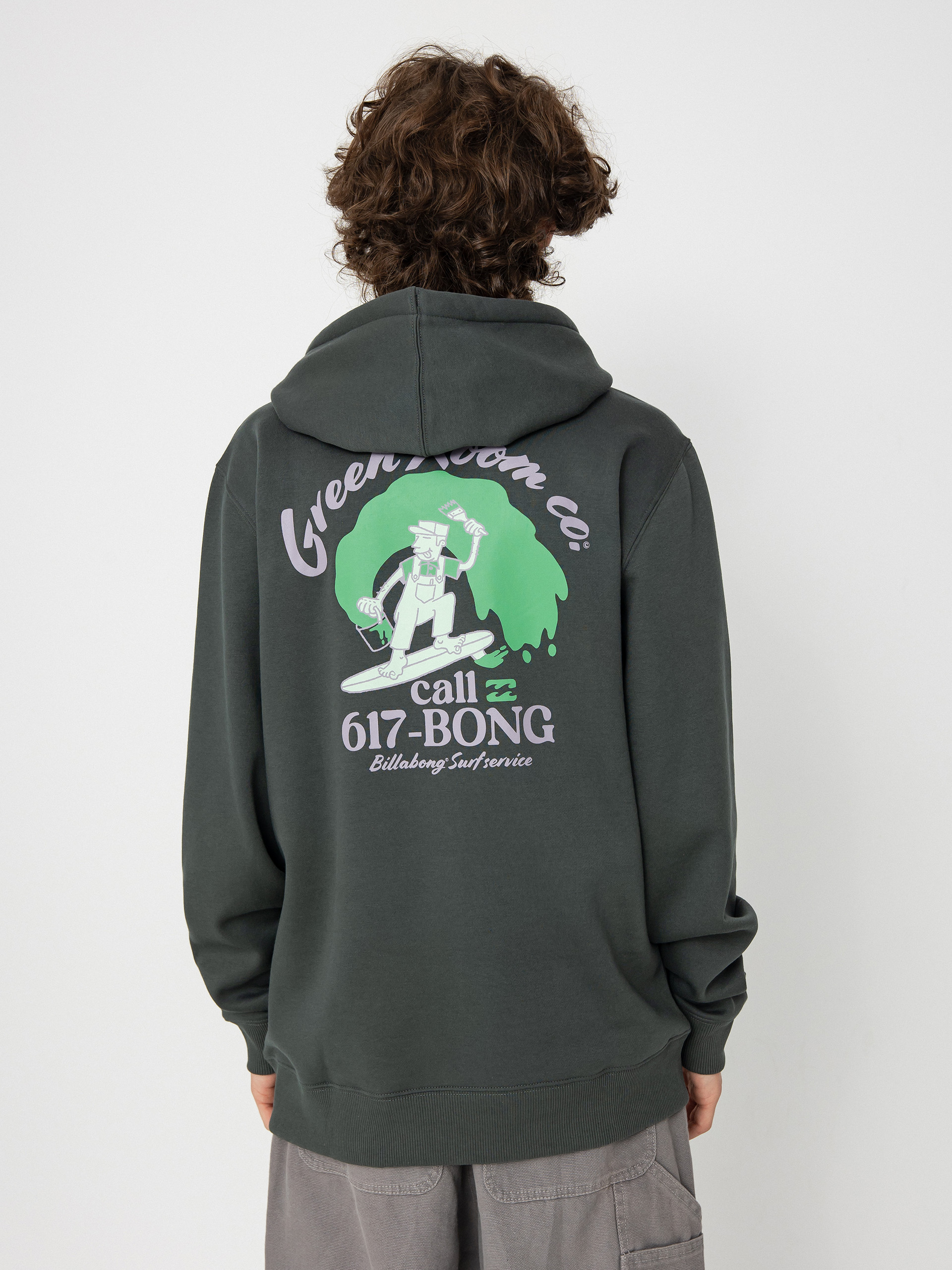 Billabong Surf Service HD Hoodie (slate green)