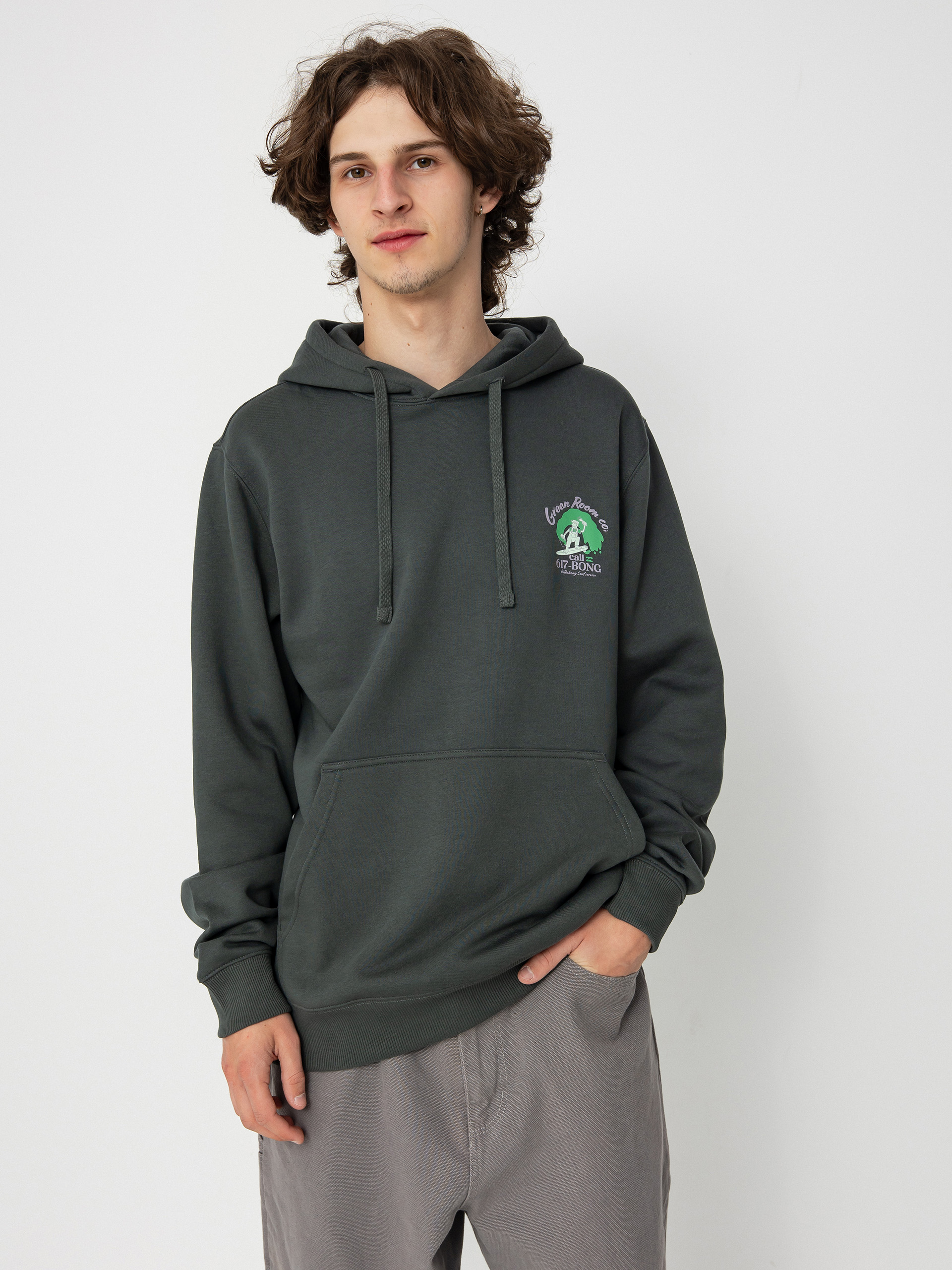 Billabong Surf Service HD Hoodie (slate green)