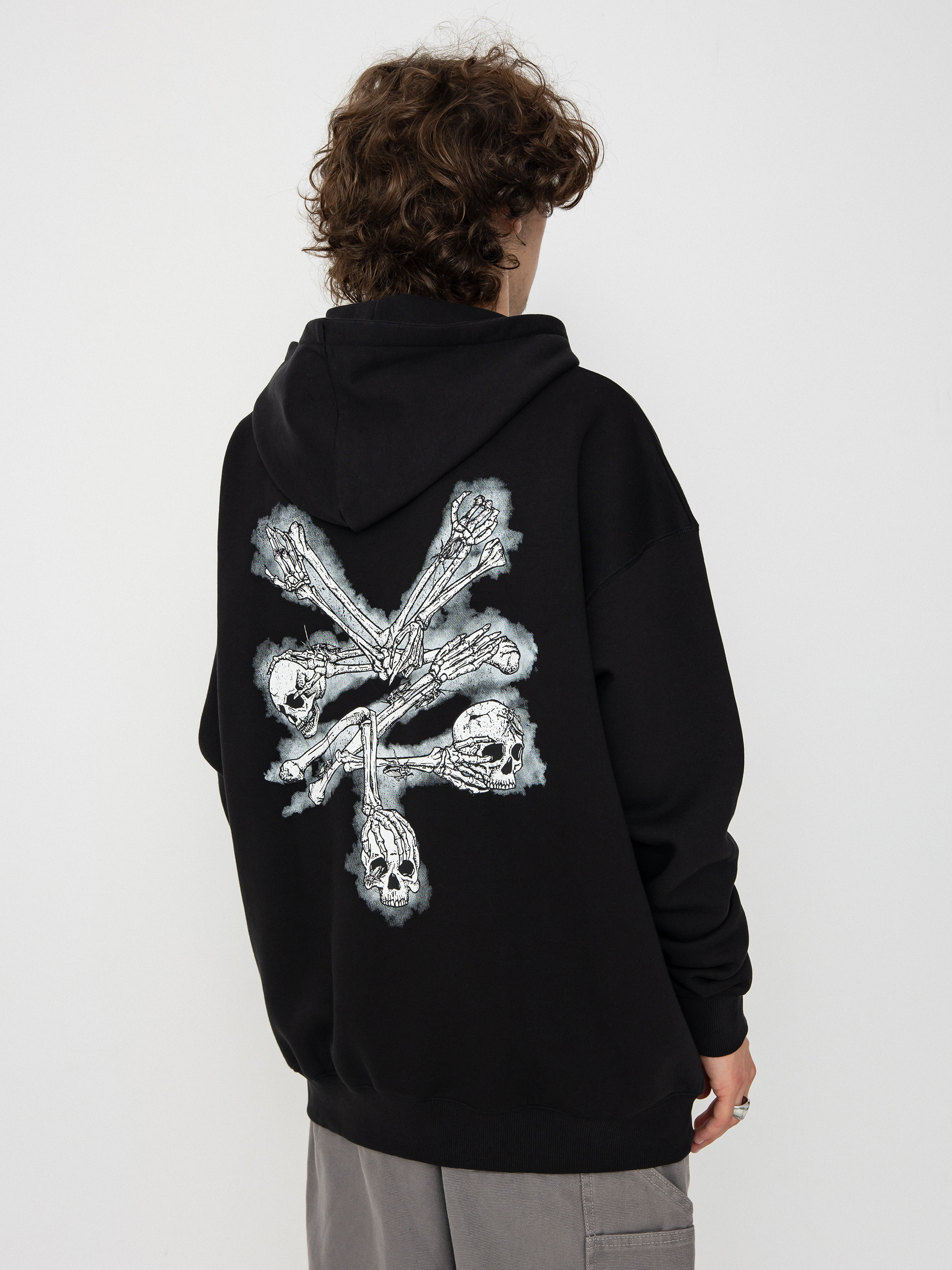 Zoo York Bones HD Hoodie black black