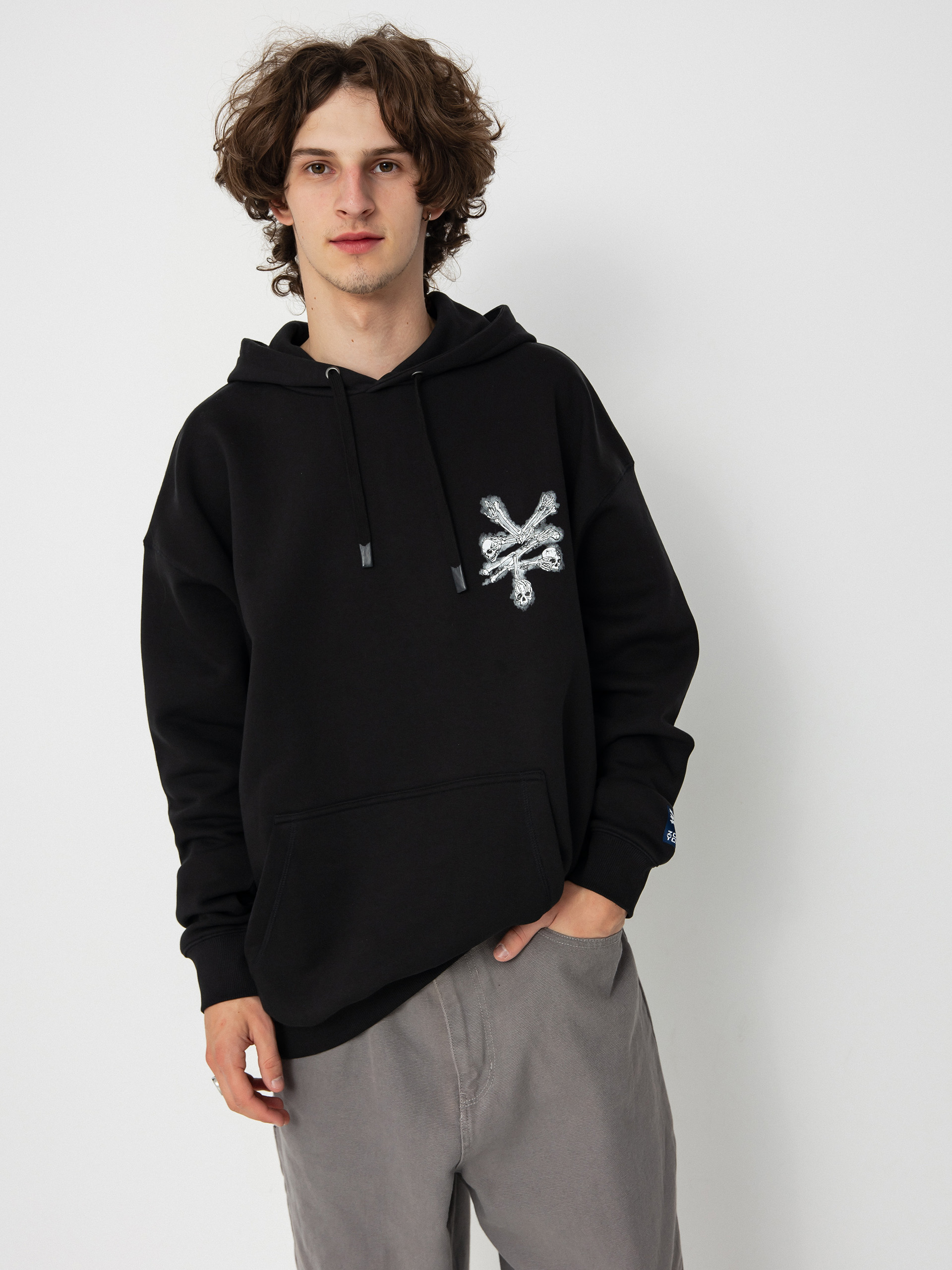 Zoo York Bones HD Hoodie (black)