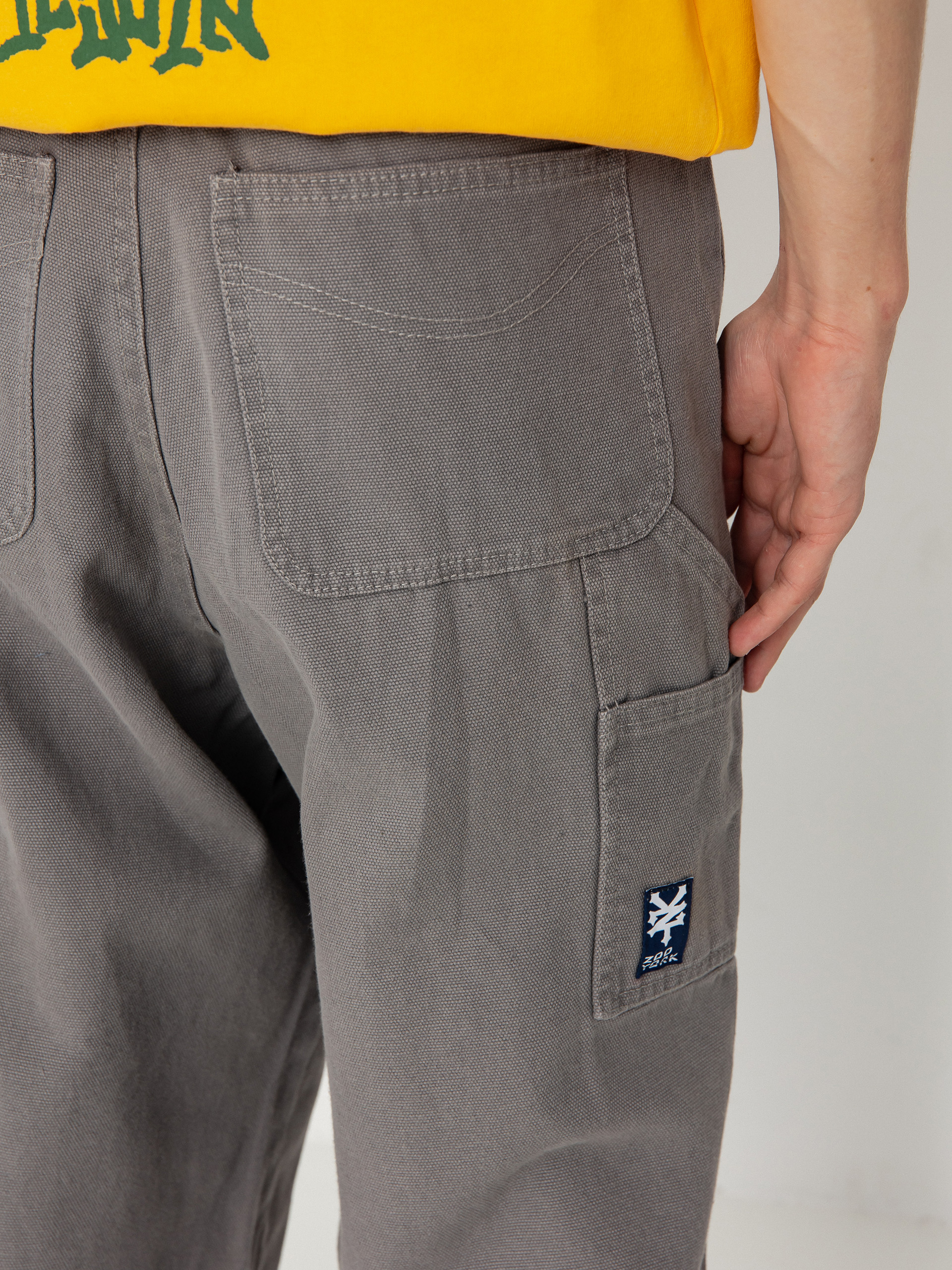 Zoo York Canvas Carpenter Pants (grey)