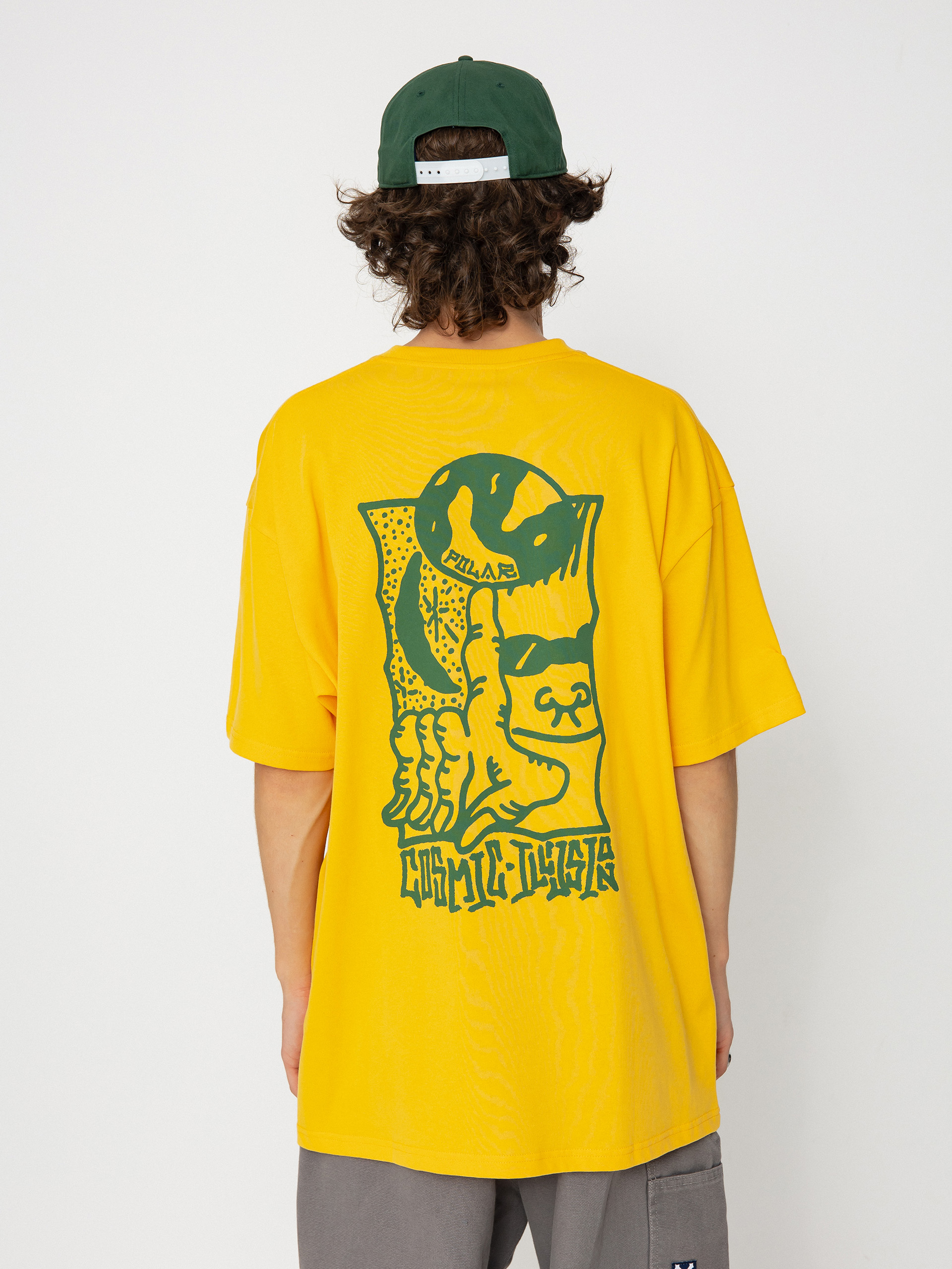 Polar Skate Cosmic T-Shirt (yellow)