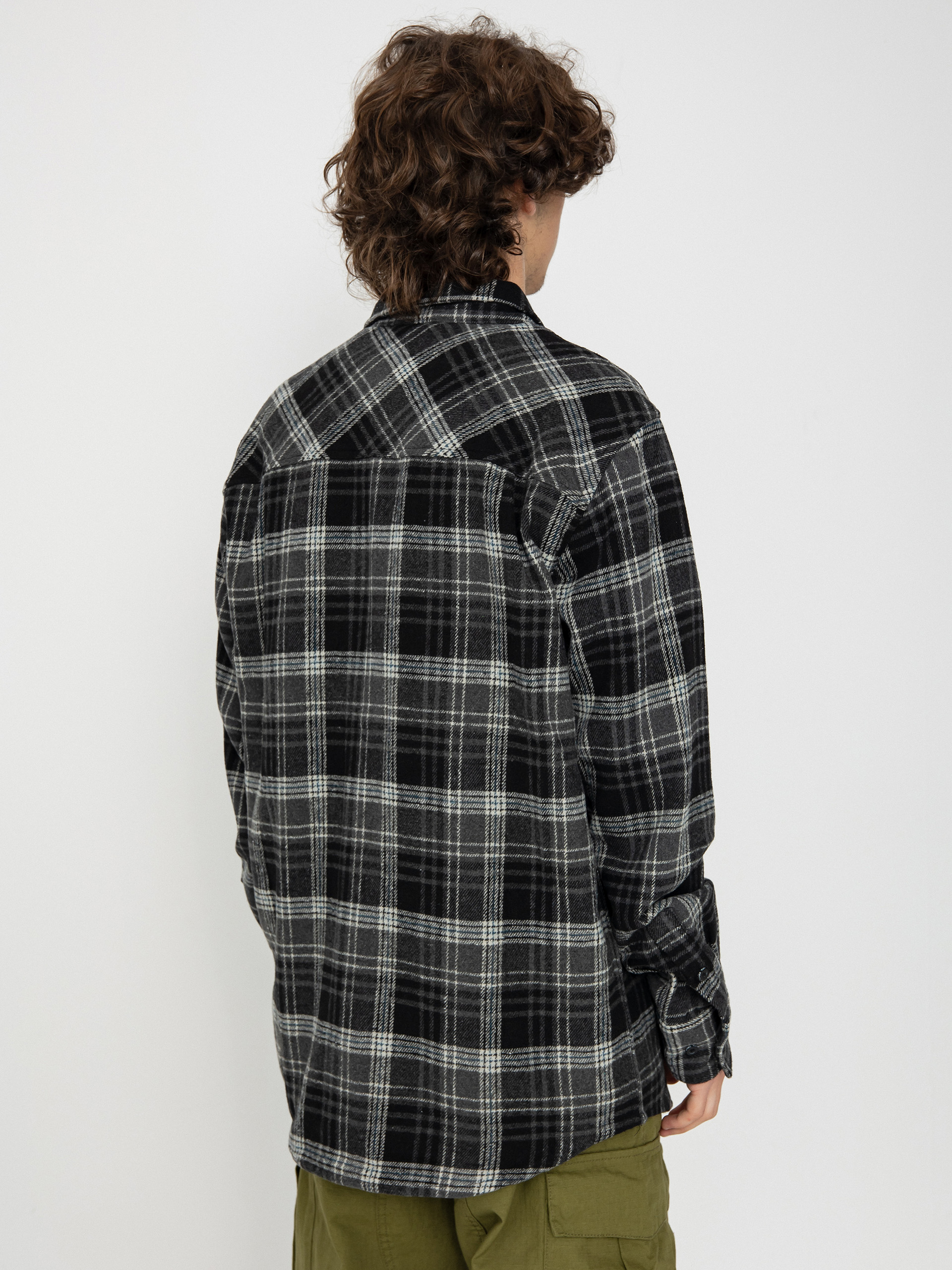 Santa Cruz Apex Shirt (black check)