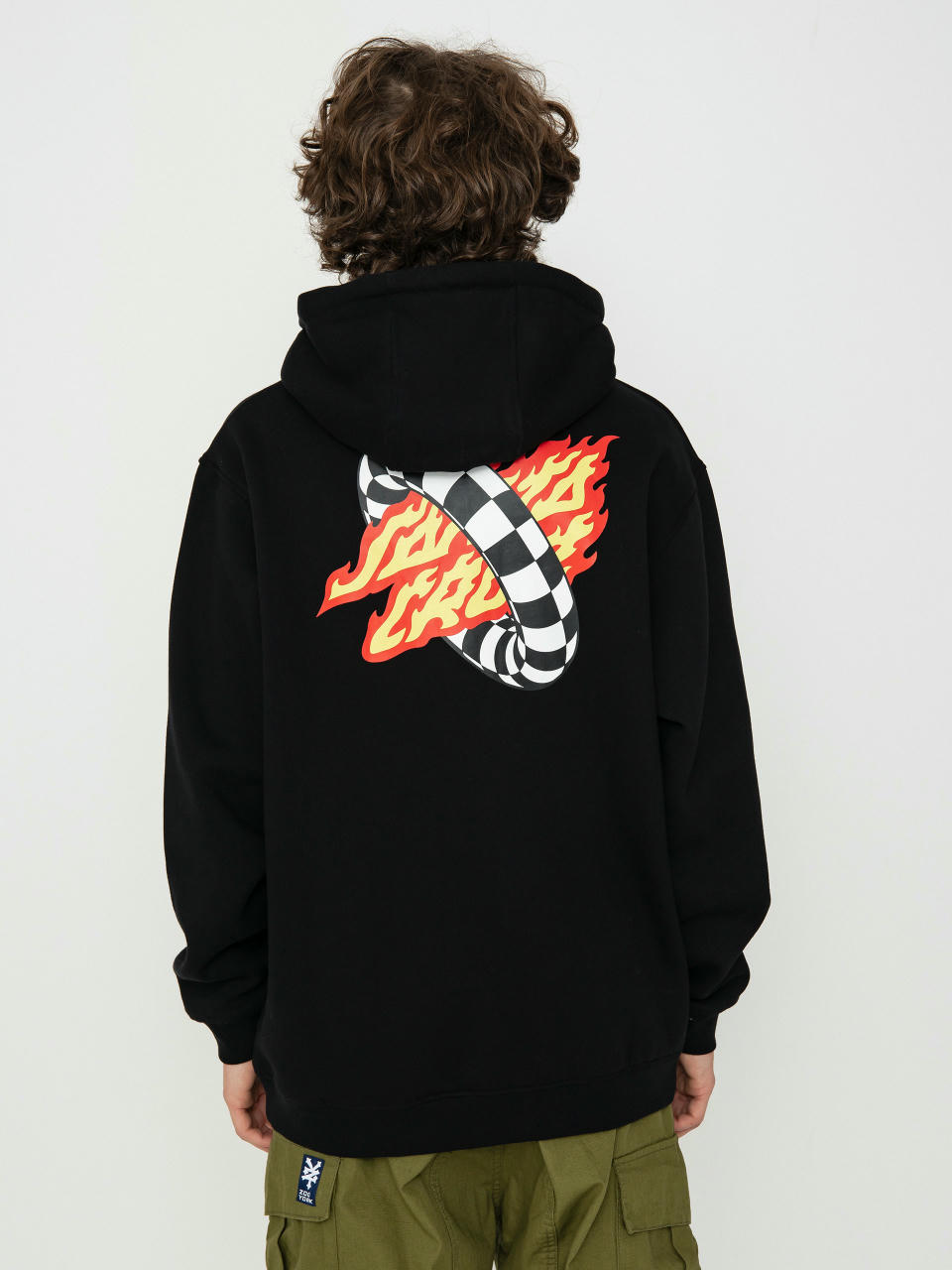 Santa Cruz Goal Flame Sweatshirt (black)