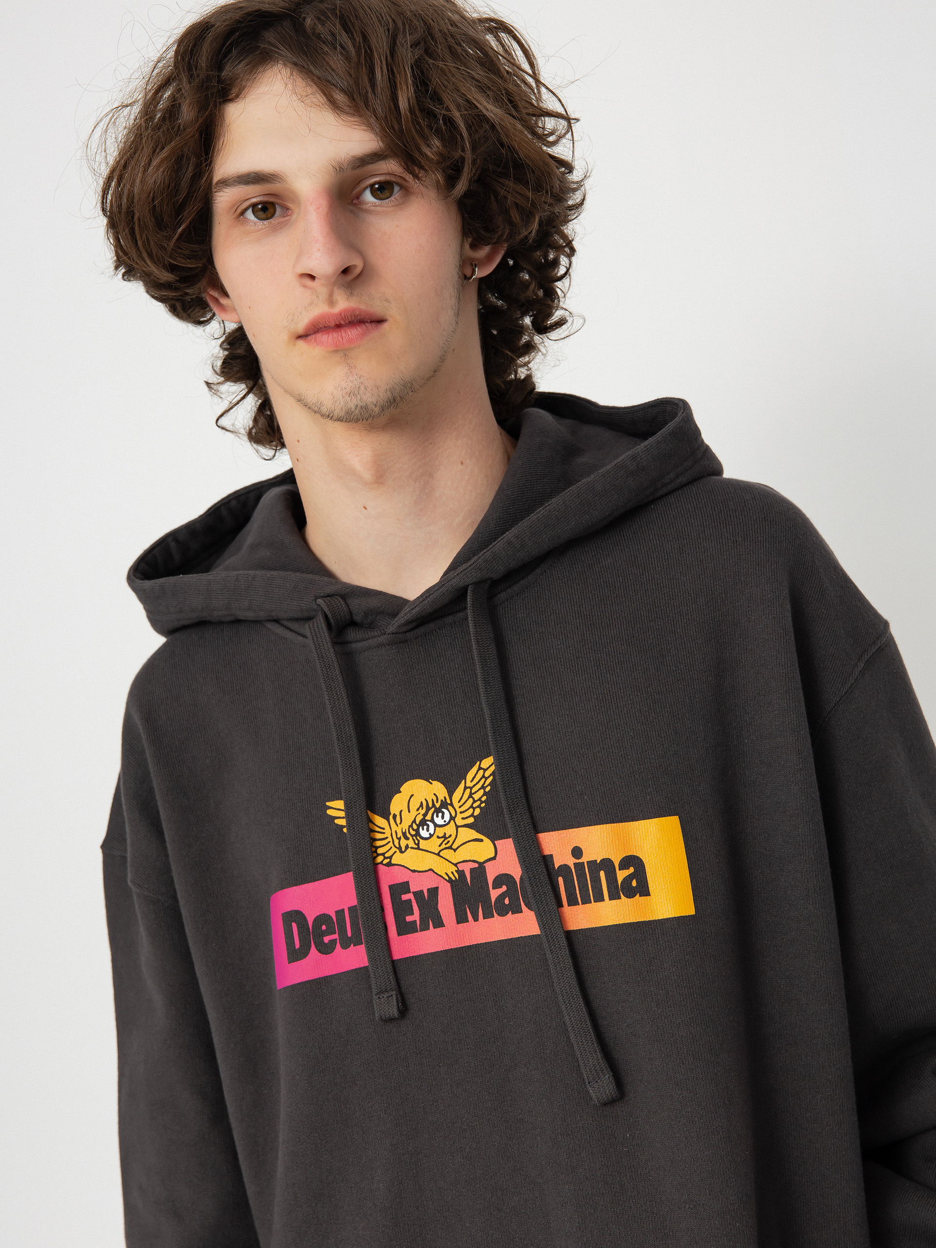 Deus Ex Machina Angel Energy HD Hoodie grey anthracite