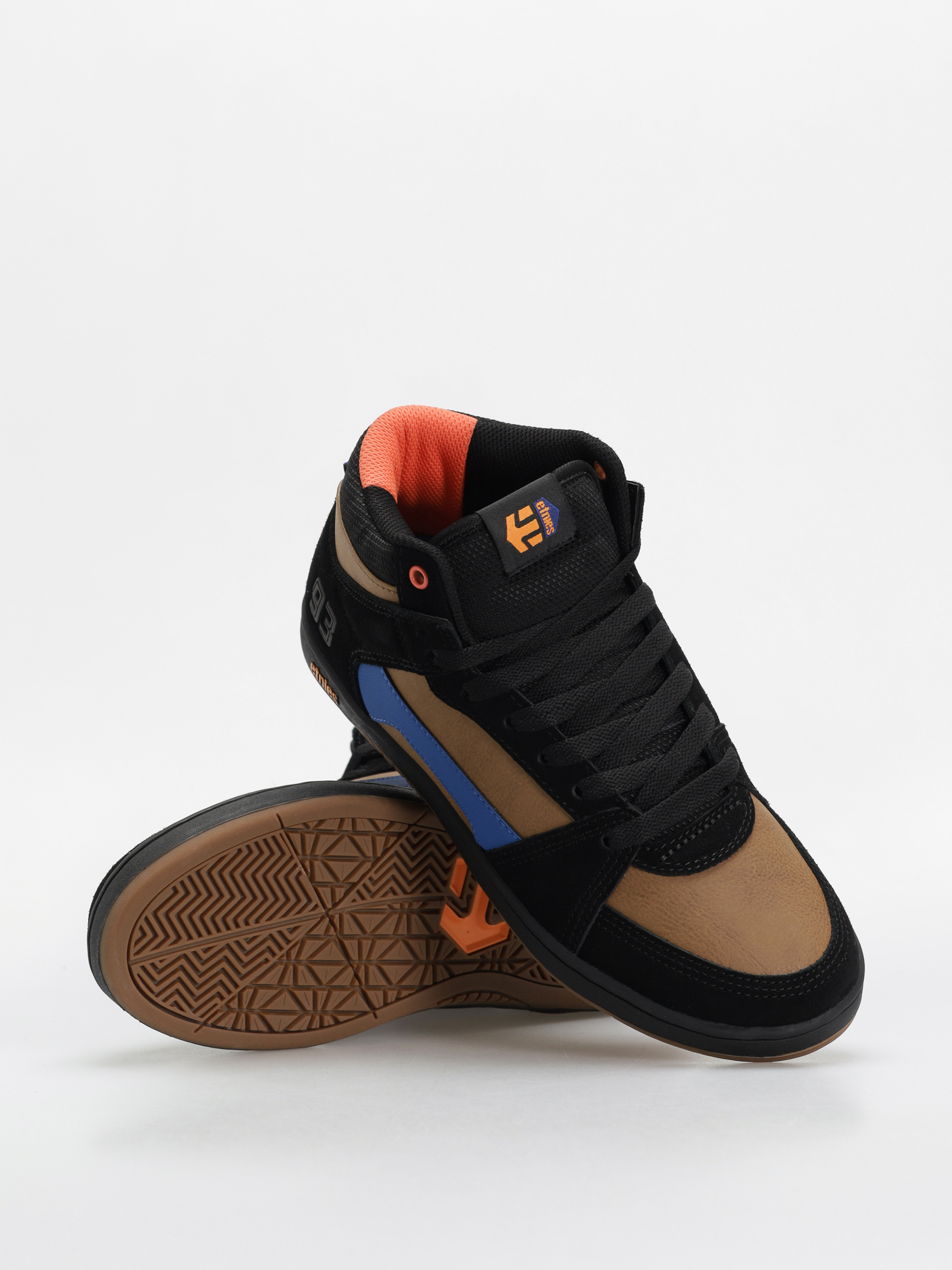Etnies Mc Rap Hi Shoes (black/brown)